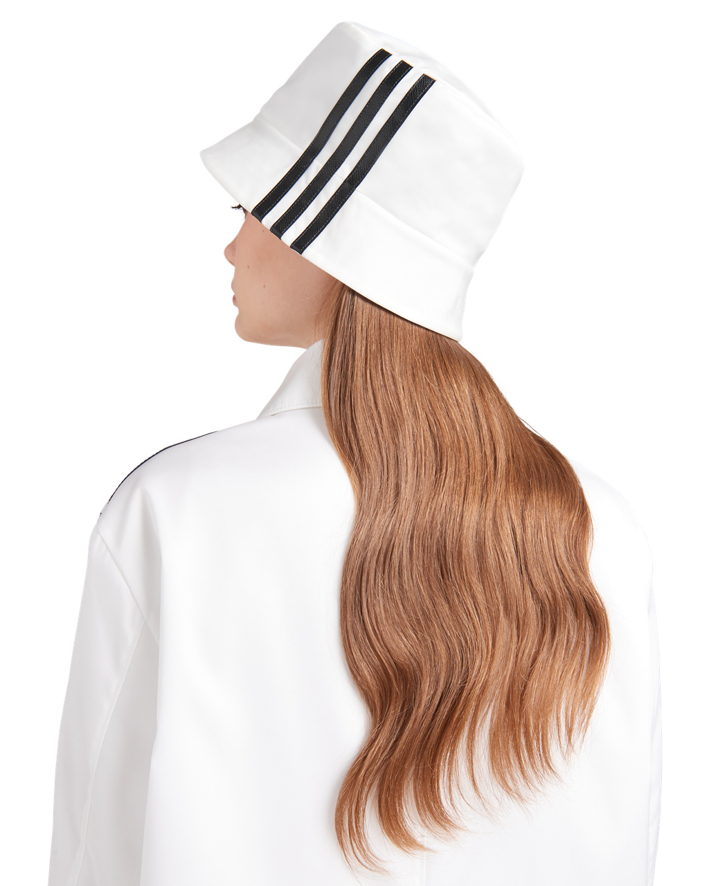 Prada Adidas For Prada Re-nylon Bucket Hat White | 0812ODRXK