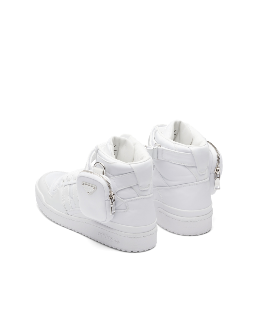 Prada Adidas For Prada Re-nylon Forum High-top Sneakers White | 4317XGVDC