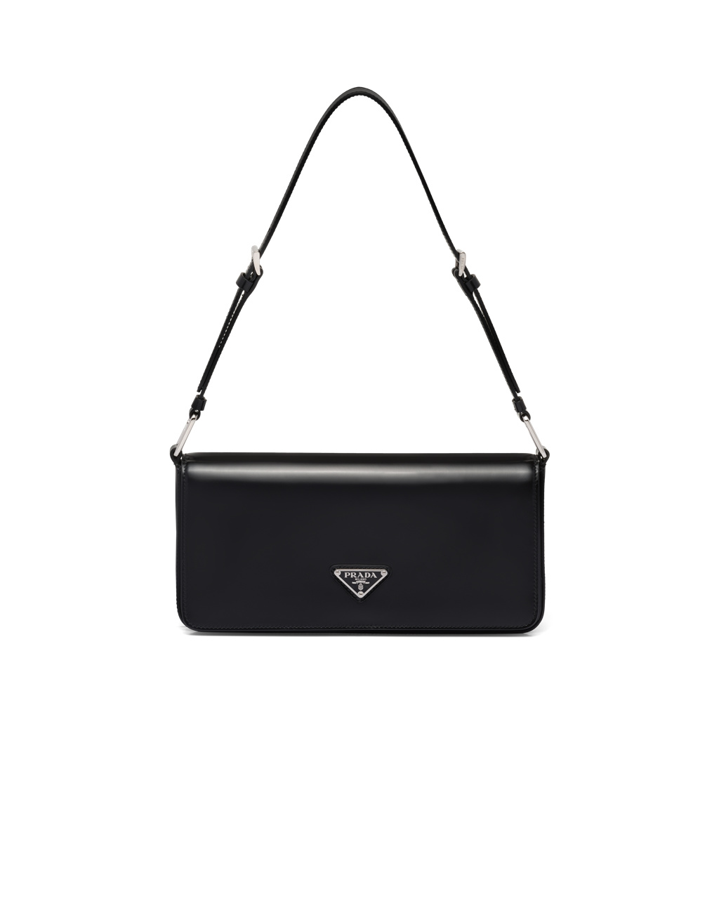 Best Prada Shoulder Bags Reviews In 2024 Brushed Leather Prada Femme Bag Womens Black