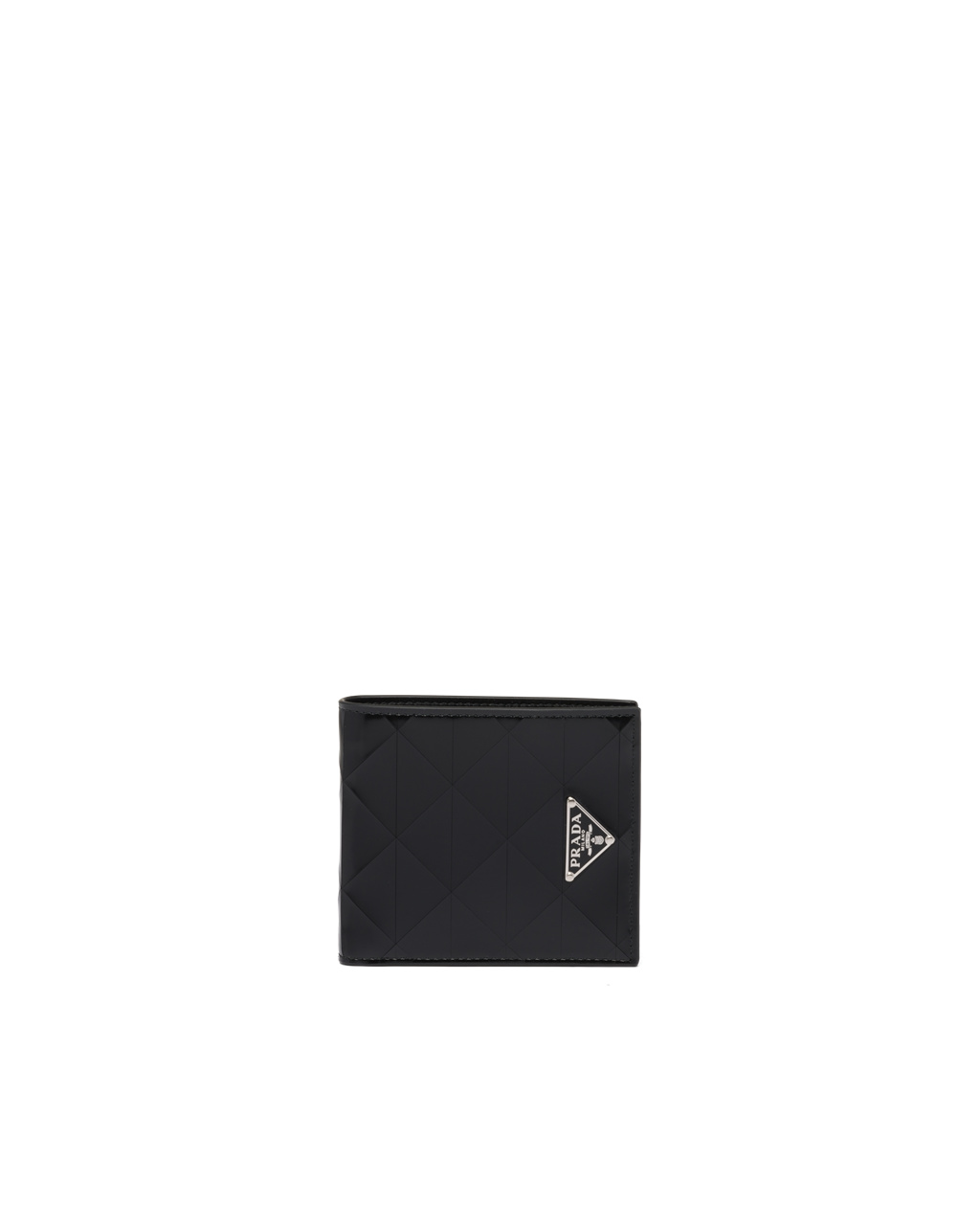 Prada Brushed Leather Wallet Black | 3897OCRIQ