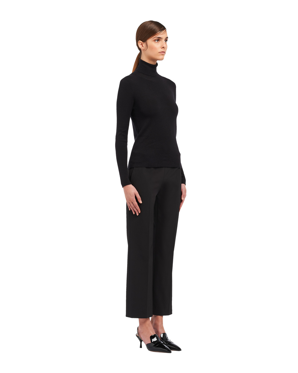 Prada Cashmere And Silk Sweater Black | 2091JTPFS