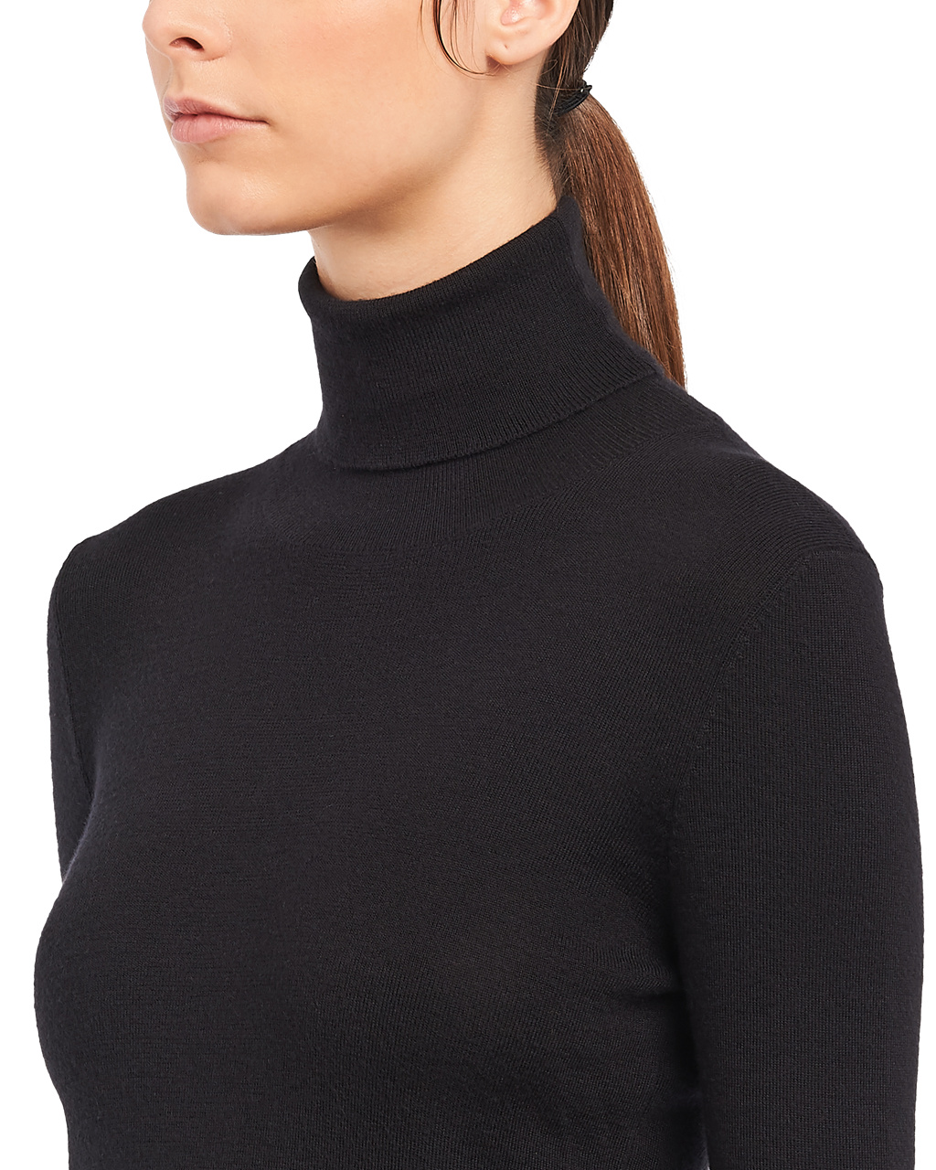 Prada Cashmere And Silk Sweater Black | 2091JTPFS