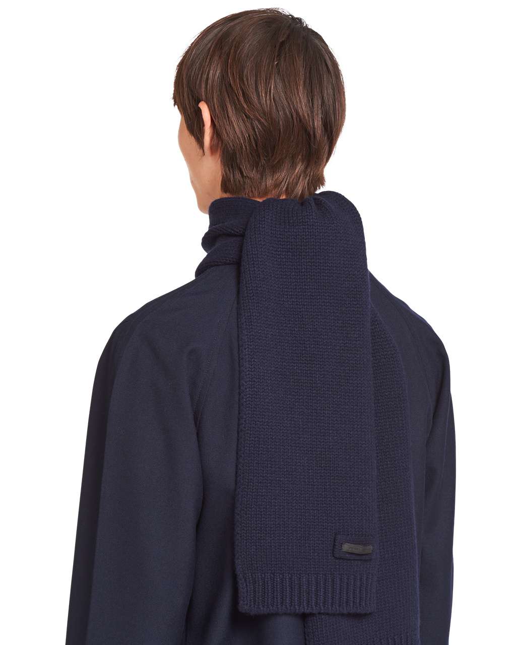 Prada Cashmere Scarf Navy | 4937PDVXG