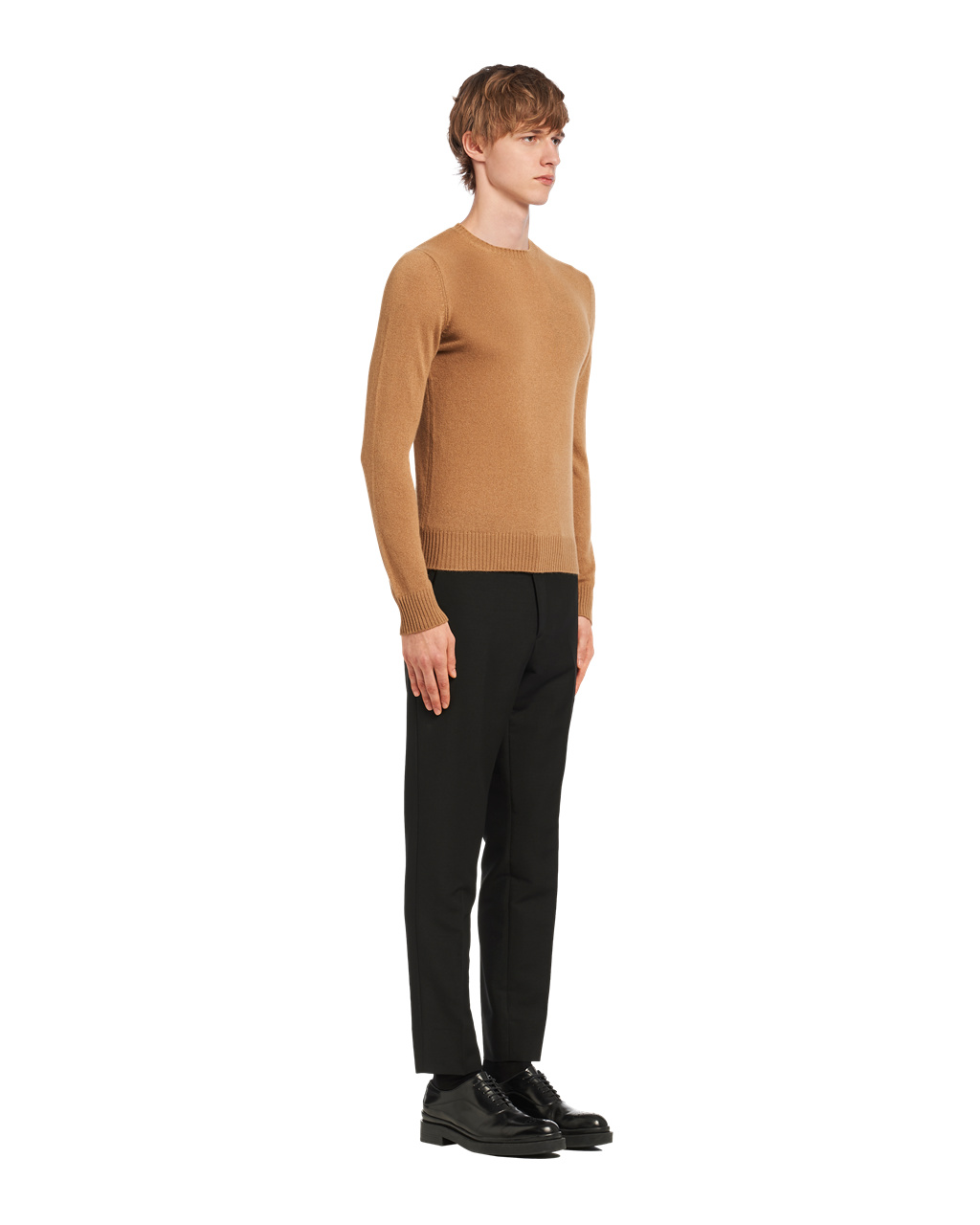 Prada Cashmere Sweater Camel Brown | 6419CTPWX