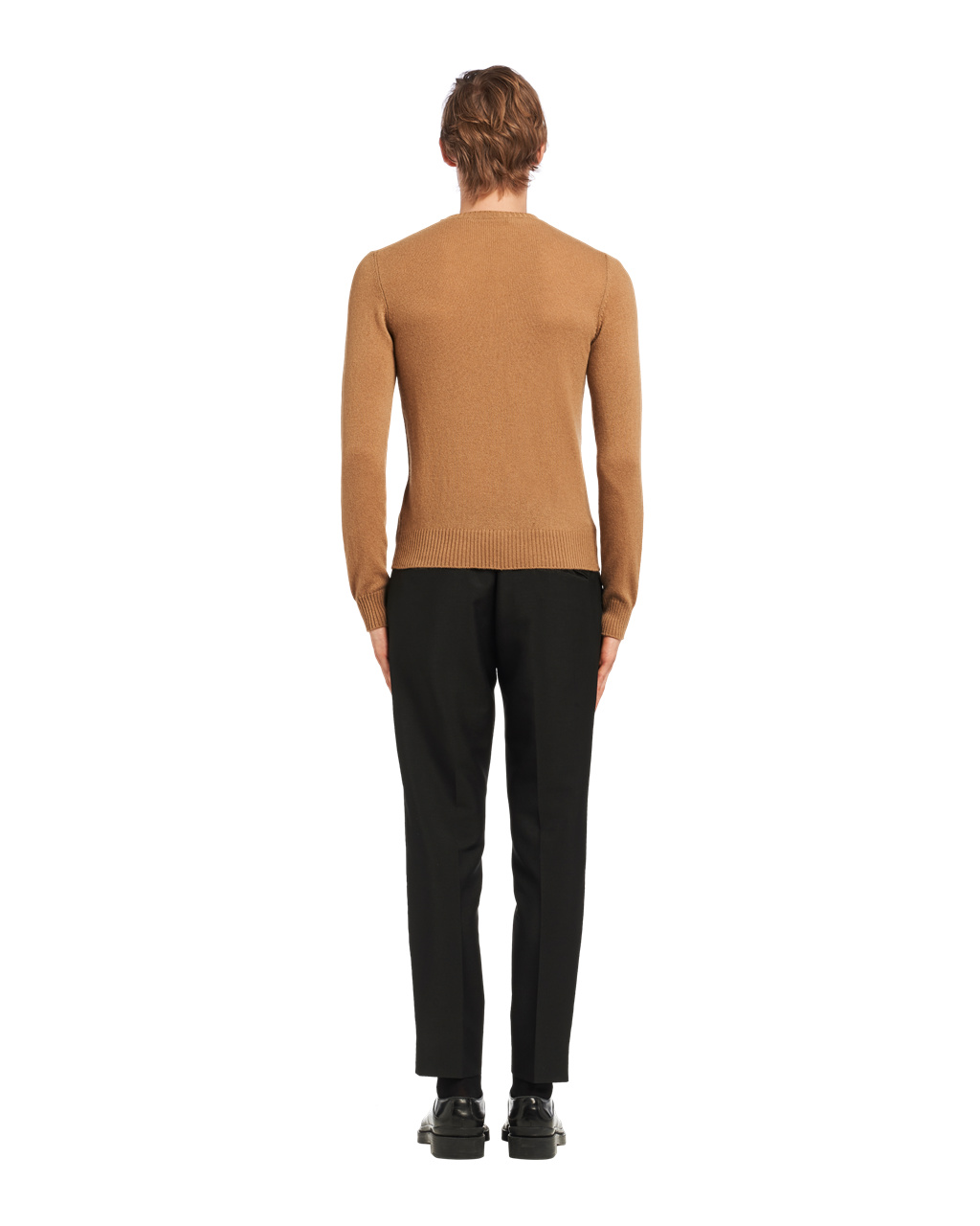 Prada Cashmere Sweater Camel Brown | 6419CTPWX