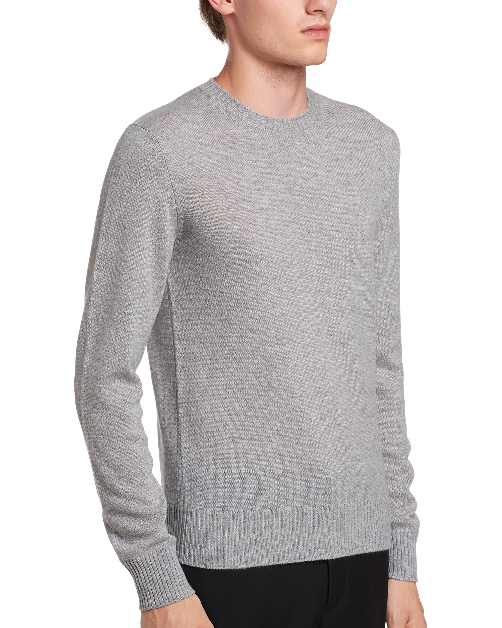 Prada Cashmere Sweater Grey | 1365OQTNI