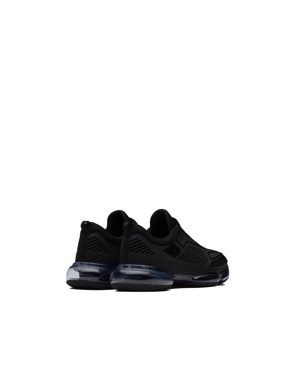 Prada Cloudbust Air Technical Fabric Sneakers Black | 3280AJLWO