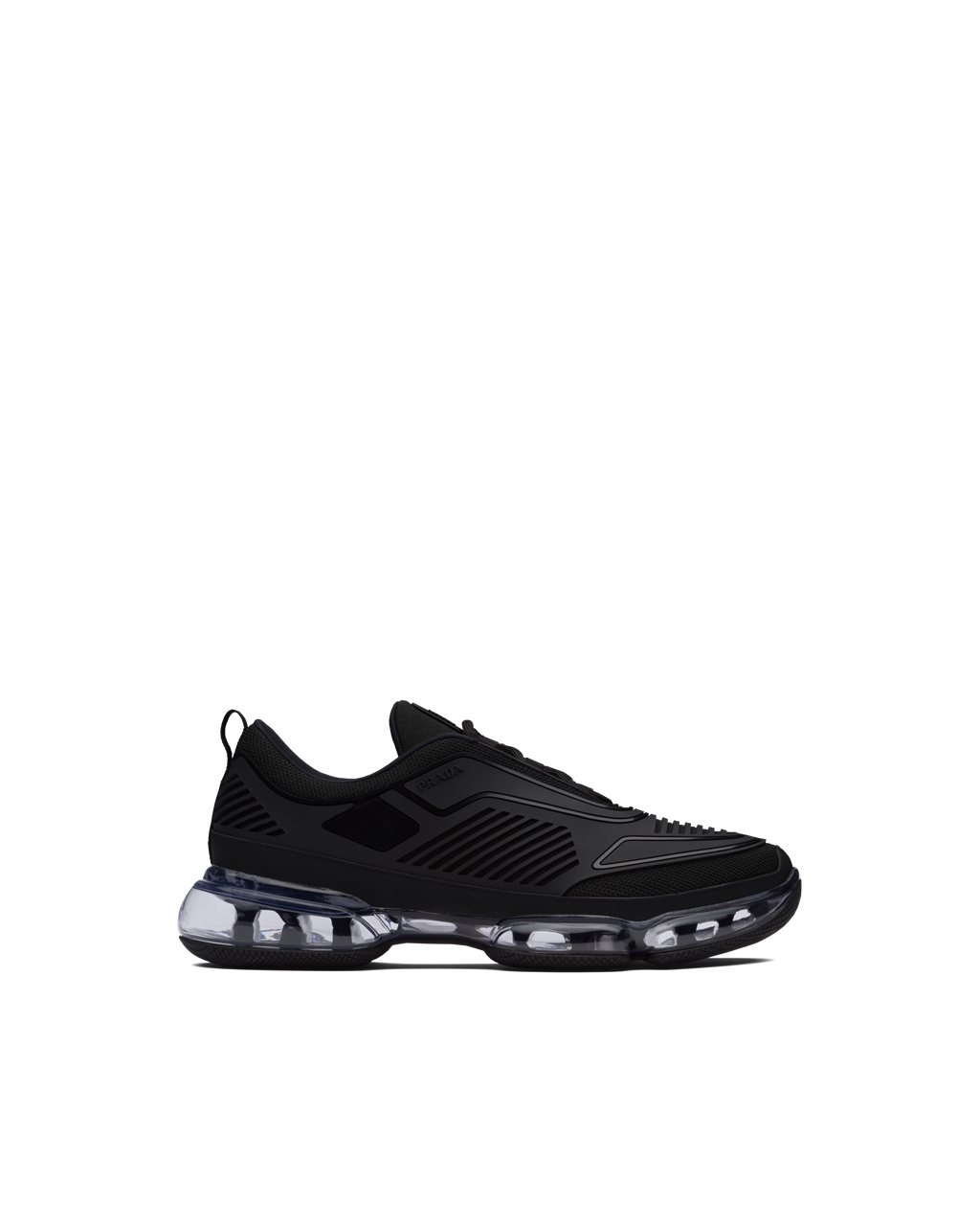 Prada Cloudbust Air Technical Fabric Sneakers Black | 3280AJLWO