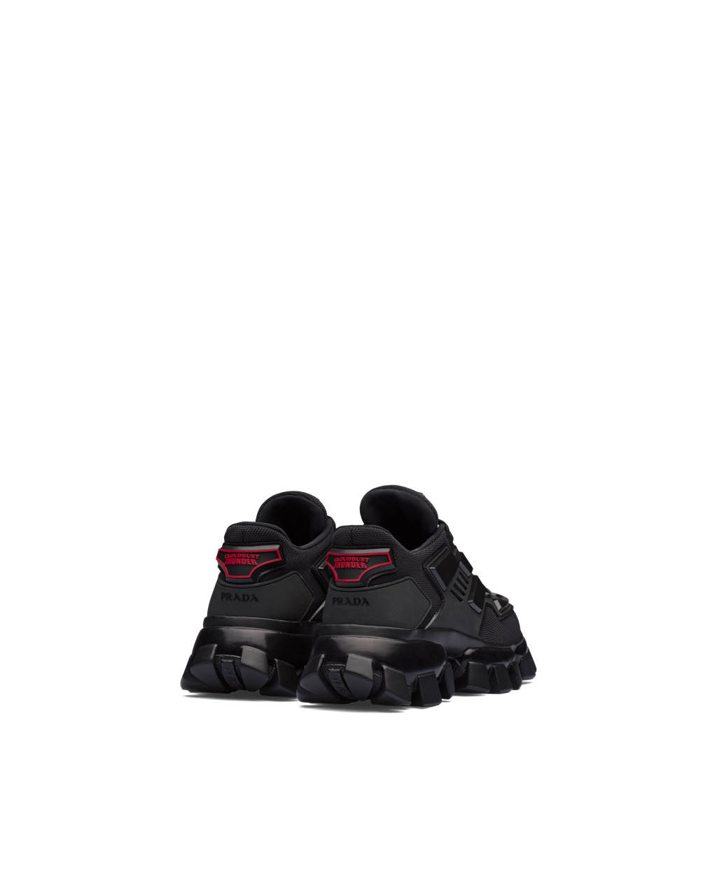 Prada Cloudbust Thunder Sneakers Black | 3897OANWZ