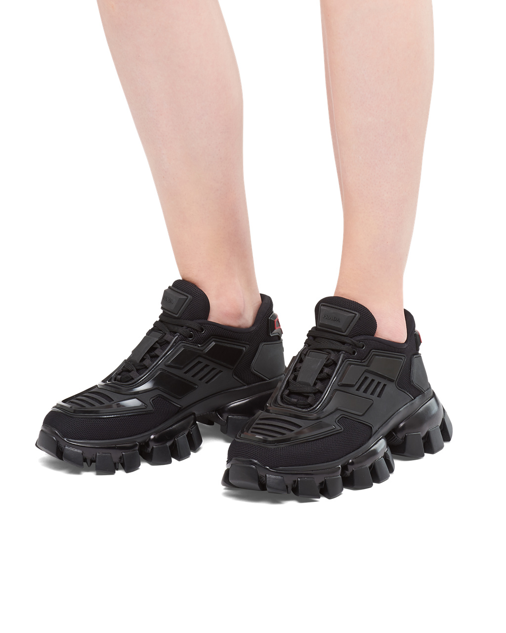 Prada Cloudbust Thunder Sneakers Black | 3897OANWZ