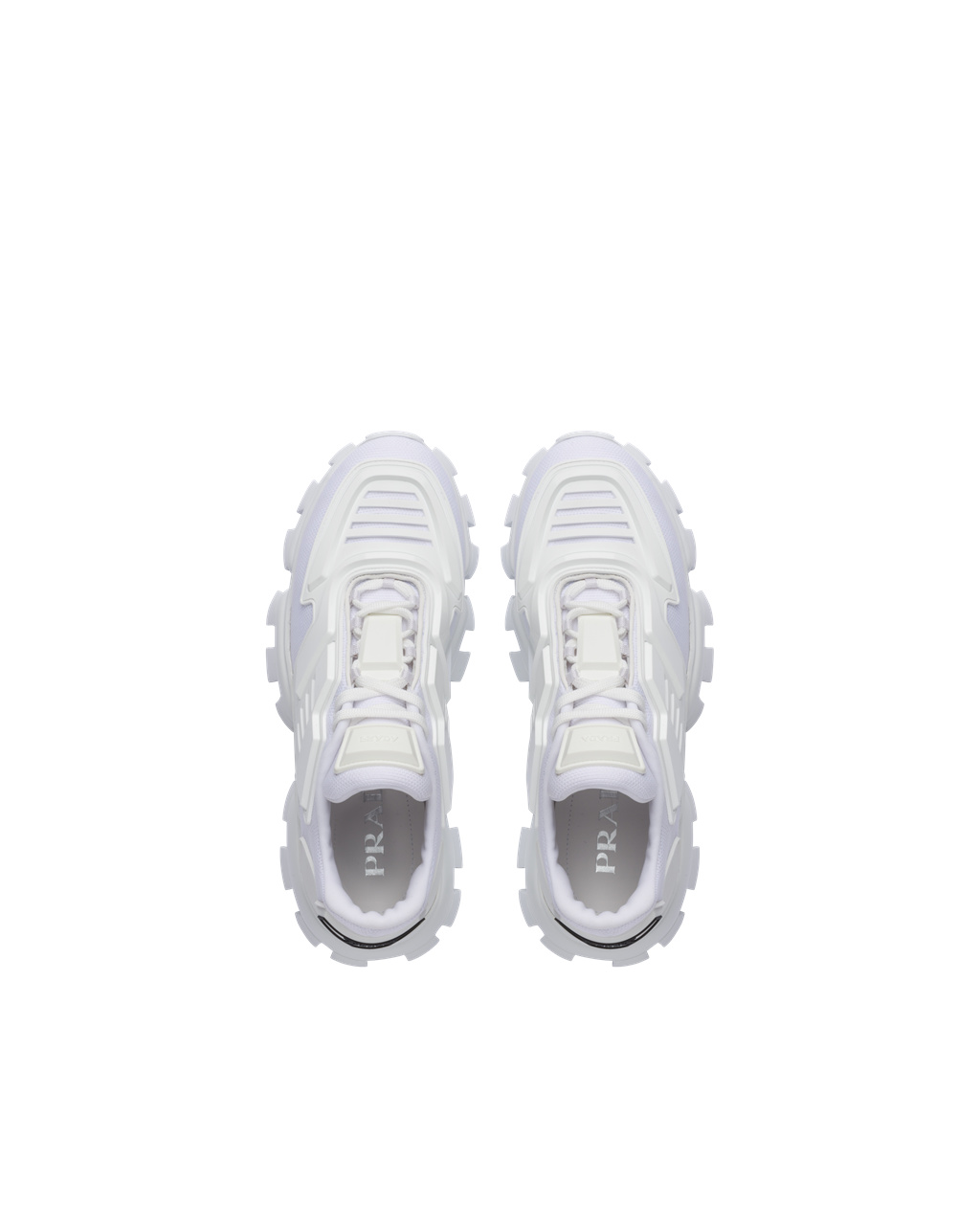 Prada Cloudbust Thunder Sneakers White | 1065UZGJL