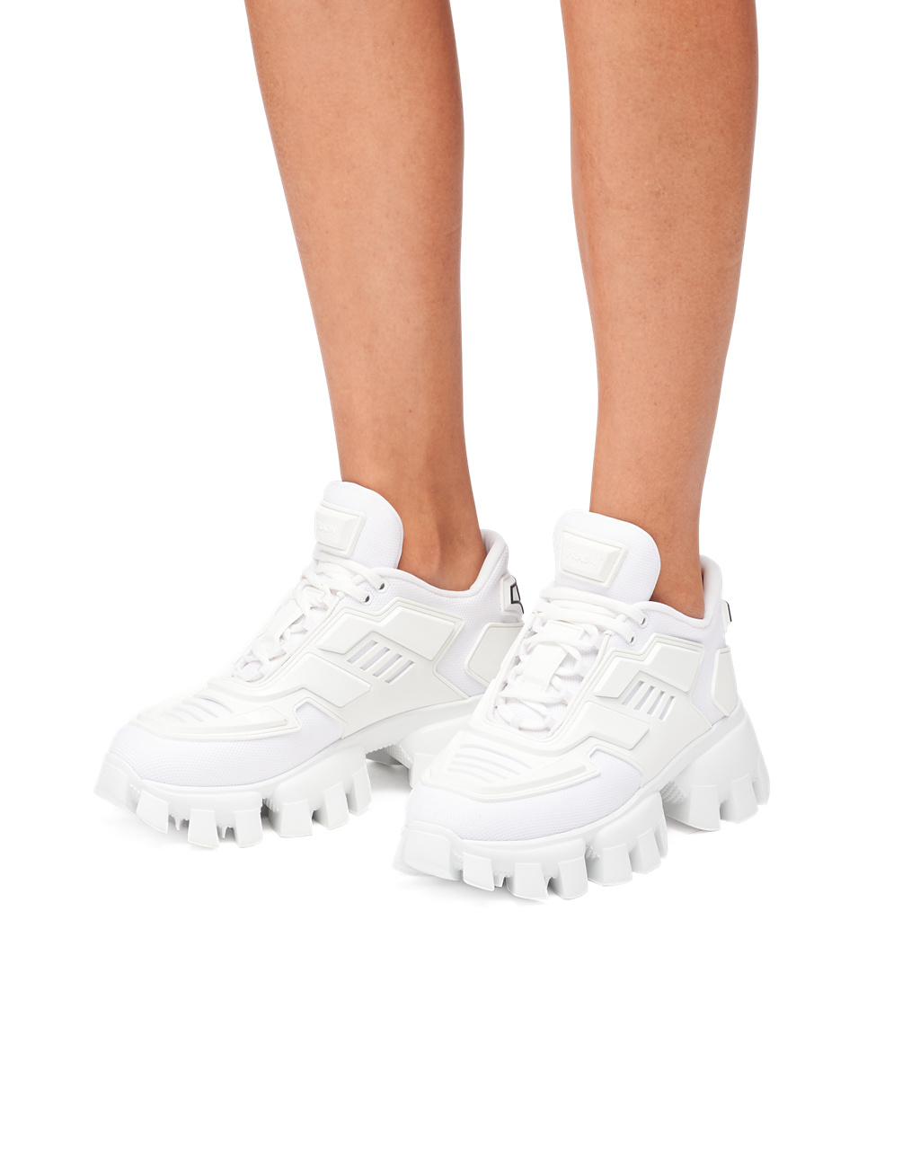 Prada Cloudbust Thunder Sneakers White | 1065UZGJL