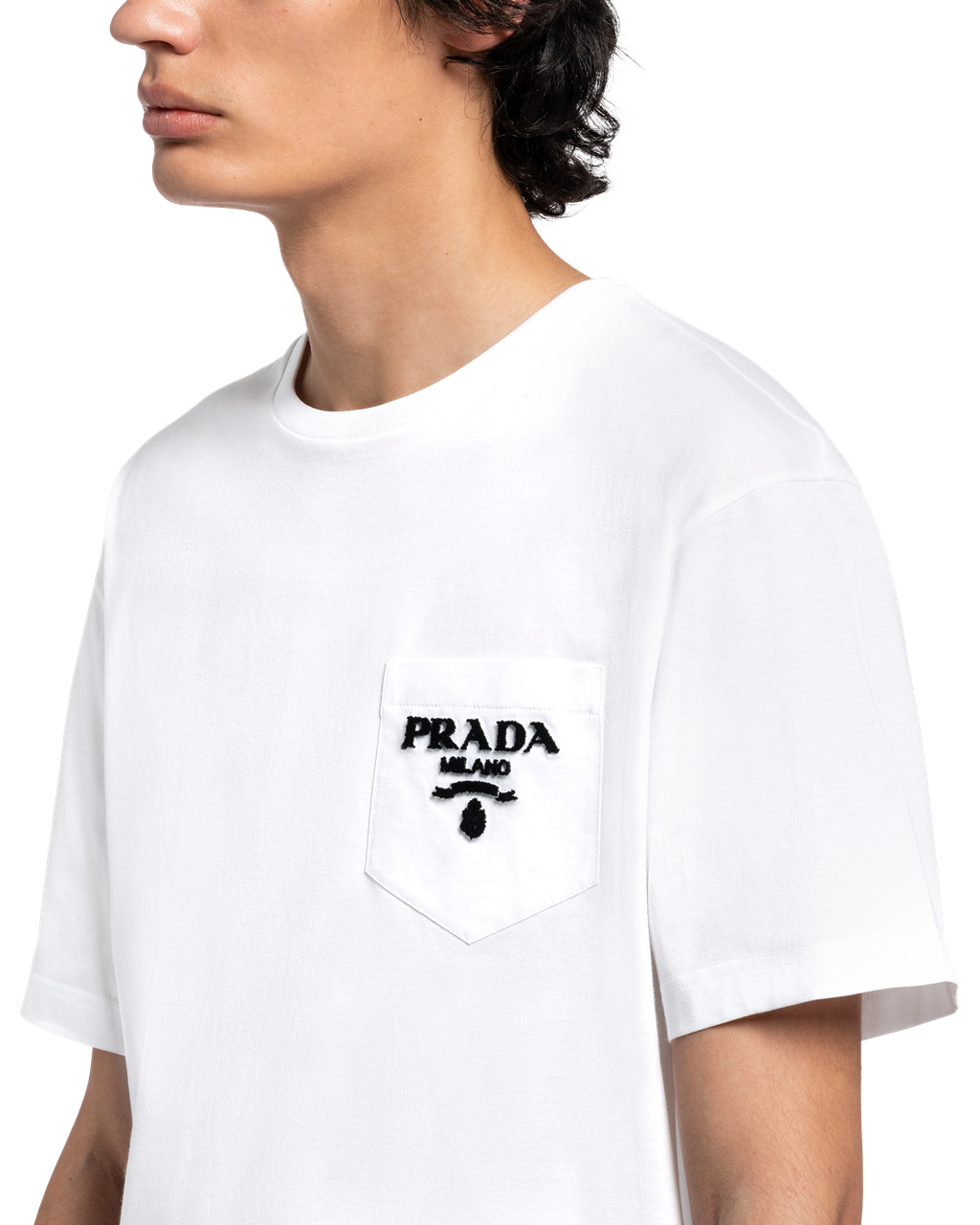 Prada Cotton T-shirt White | 2860BGOFN