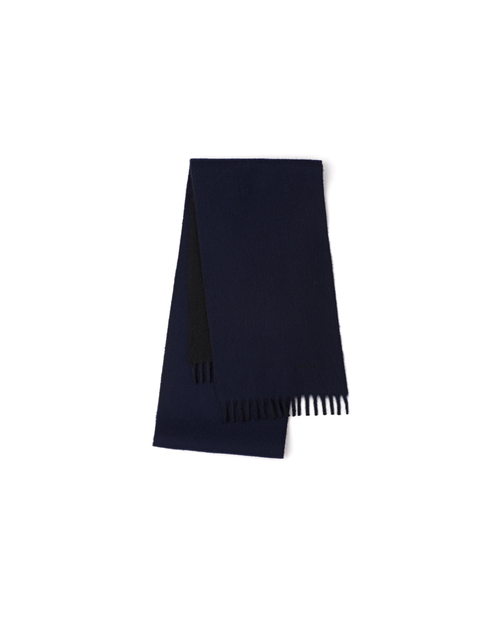 Prada Double Cashmere Scarf Navy | 3970AUPEF