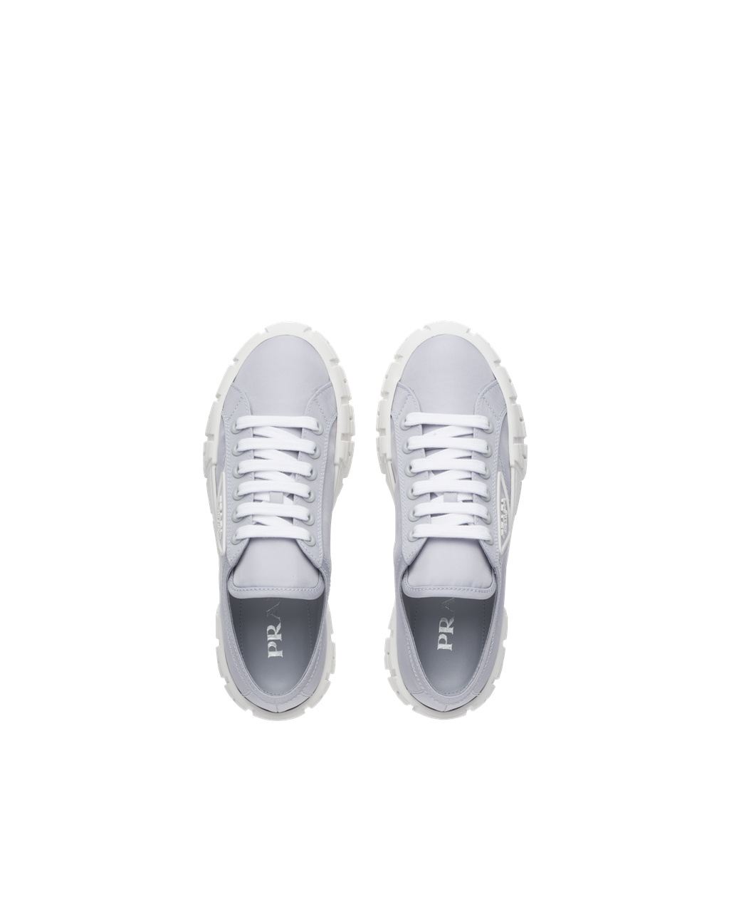 Prada Re-Nylon Gabardine Black / White Low Top Sneakers - Sneak in