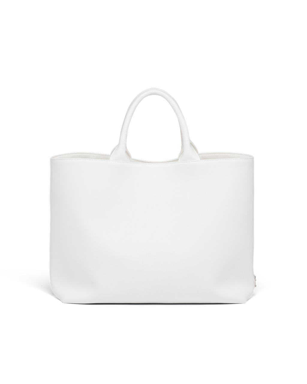 Prada Drill Tote Bag White | 7468NQIKJ