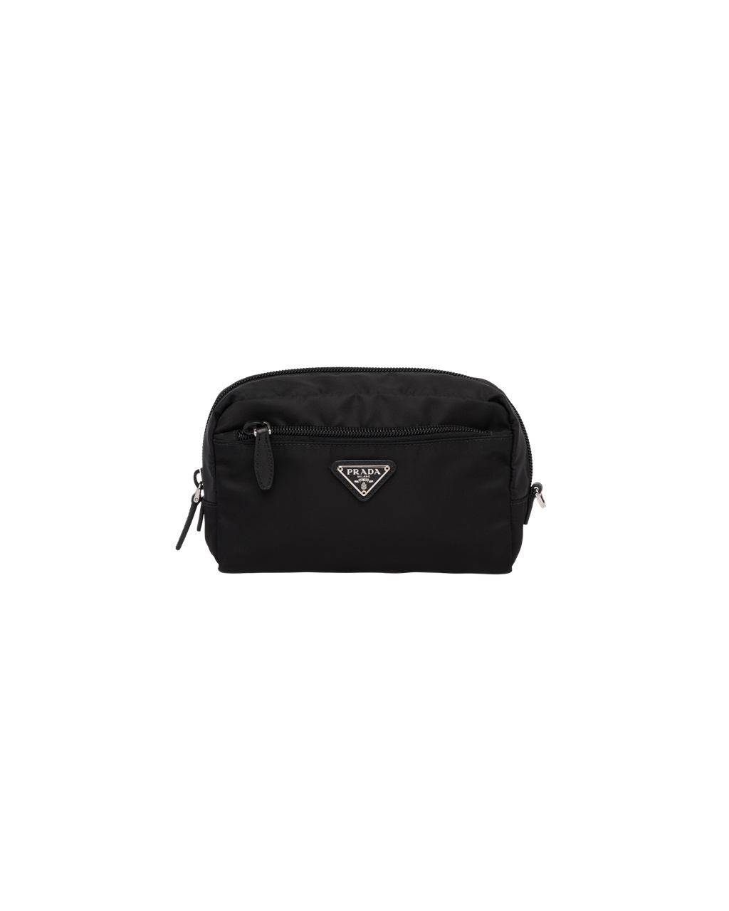 Prada Fabric Cosmetic Pouch Black | 1823QGWYU