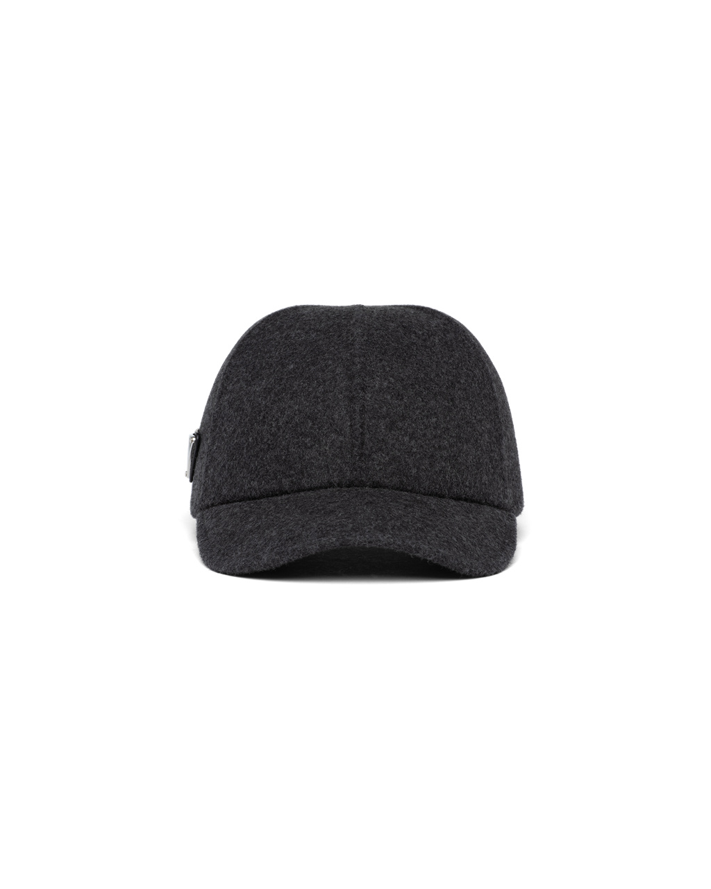 Prada Felt Baseball Cap Anthracite Gray | 5093ORFSX