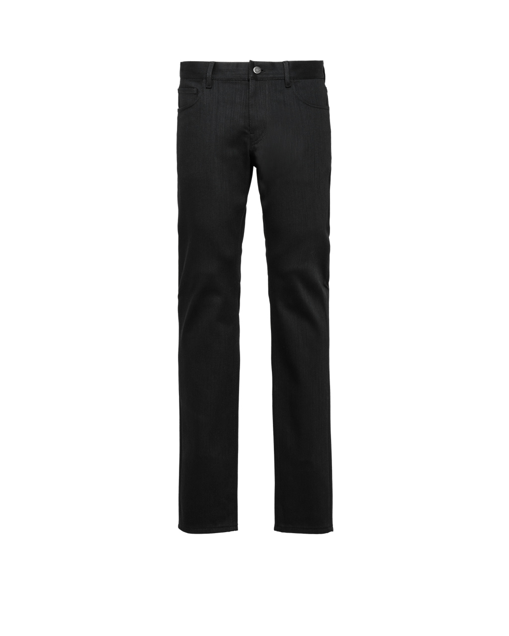 Prada Five-pocket Stretch-denim Trousers Black | 7824KUIDO