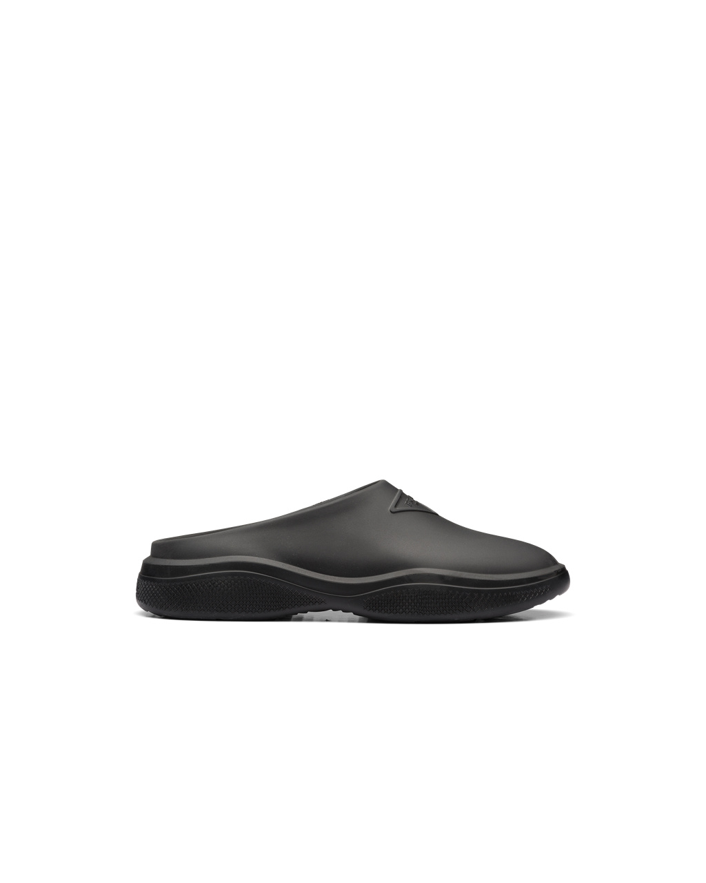 Prada Foam Rubber Mules Black | 5296GCNVB