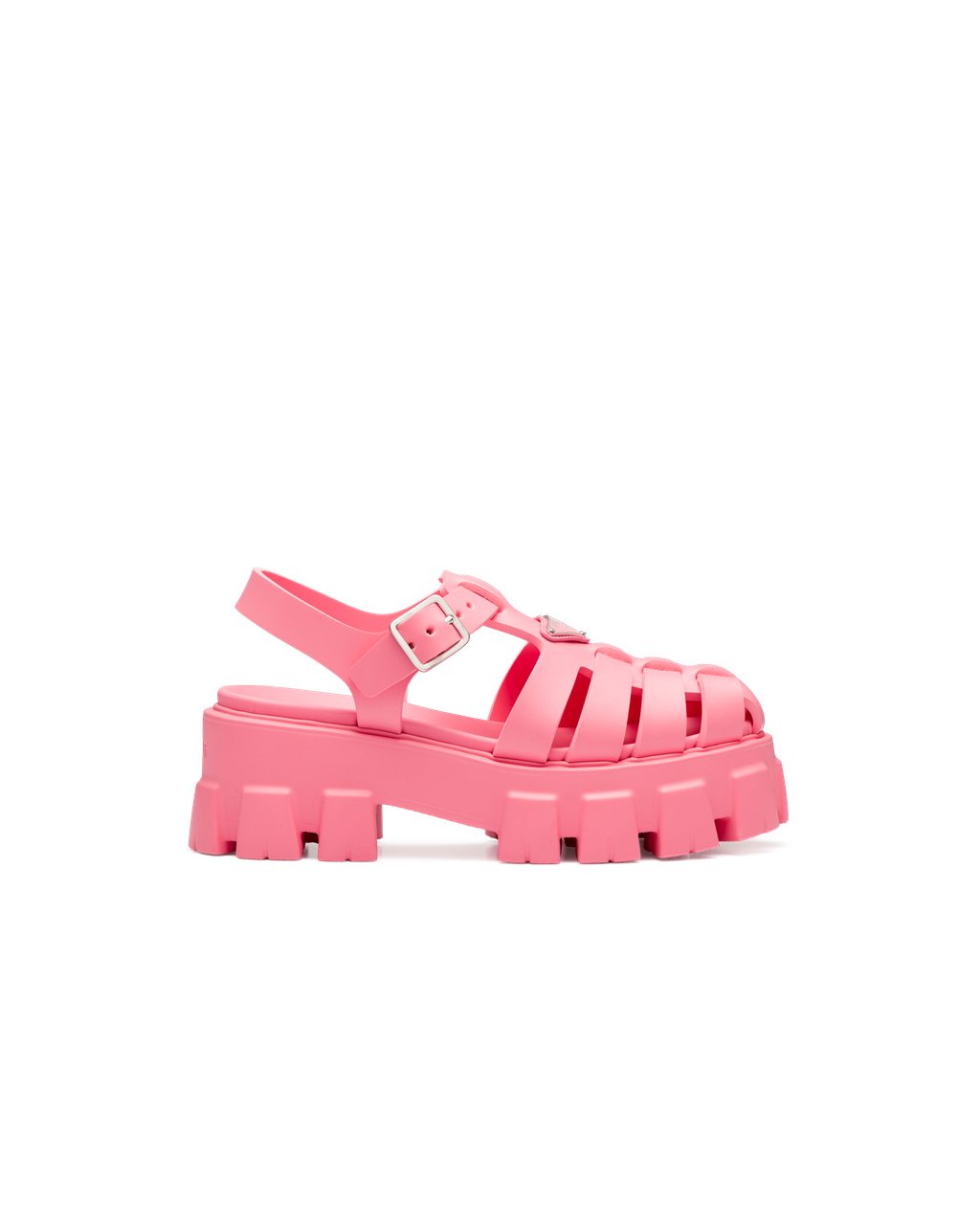 Prada Foam Rubber Sandals Begonia Pink | 8410ASHPL