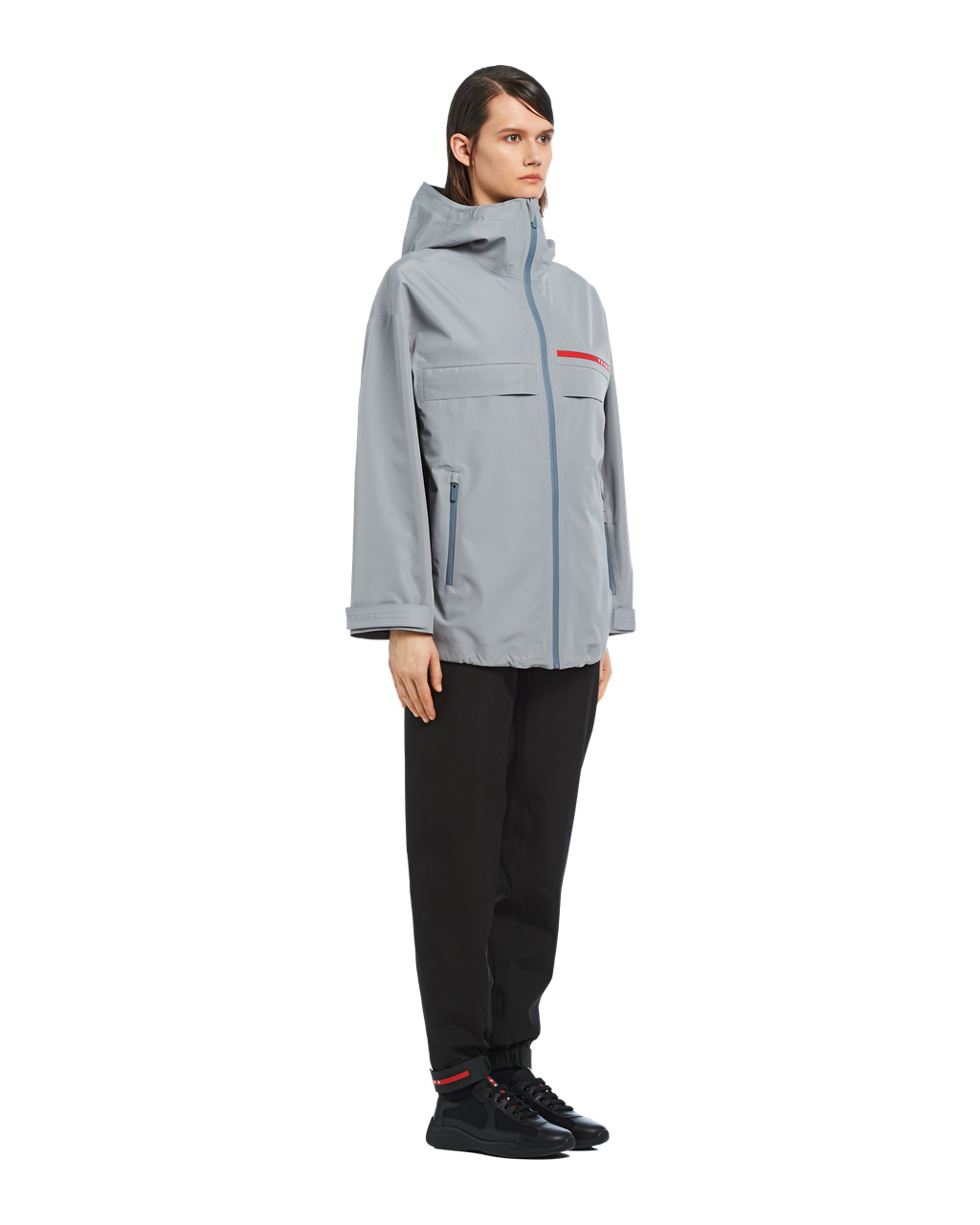 Prada Gore-tex Pro Jacket Aluminum | 4578PVQYG