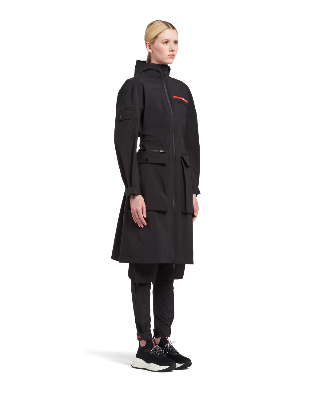 Prada Gore-tex Pro Jacket Black | 1364NHVXO