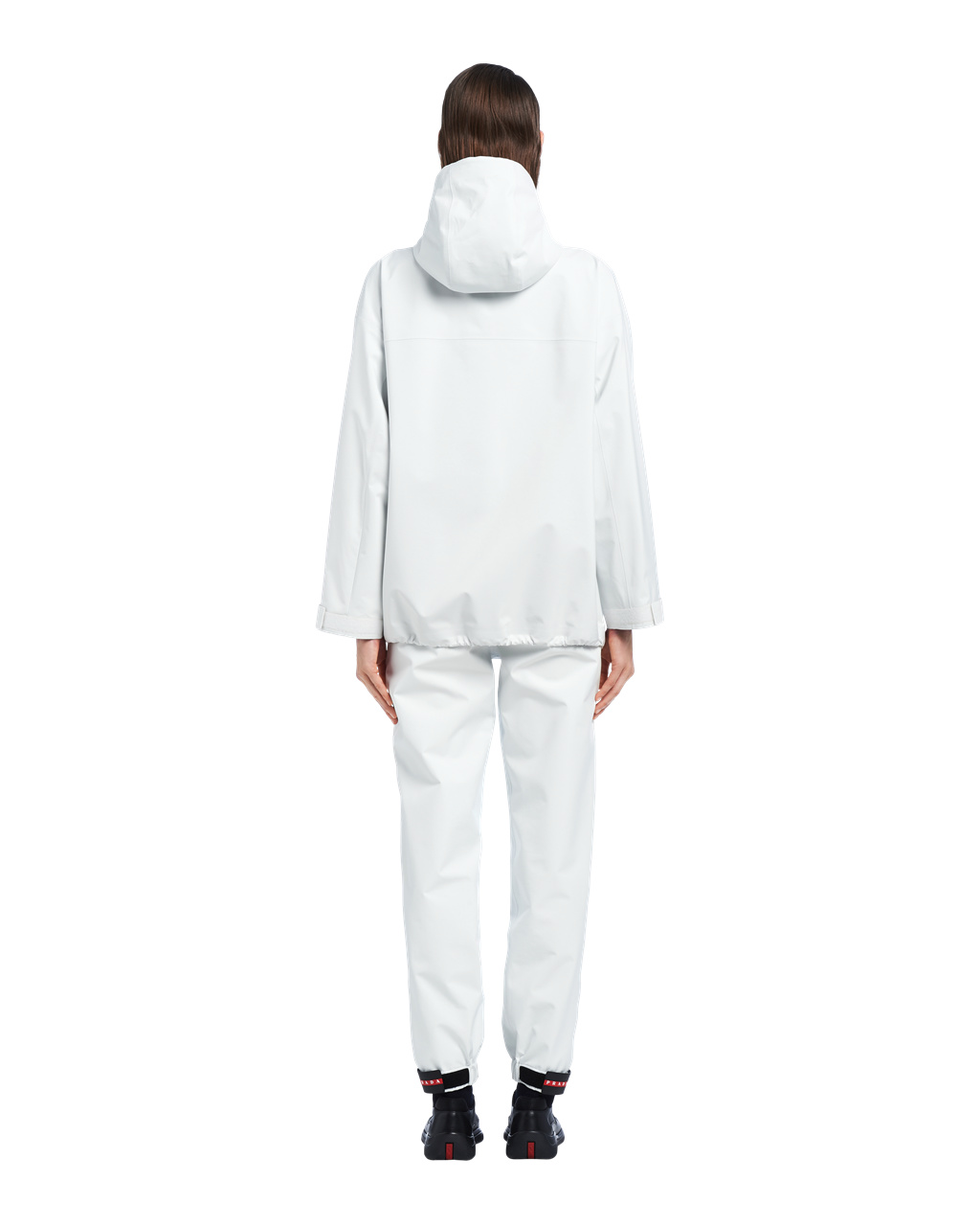 Prada Gore-tex Pro Jacket Chalk White | 4951JSKOL