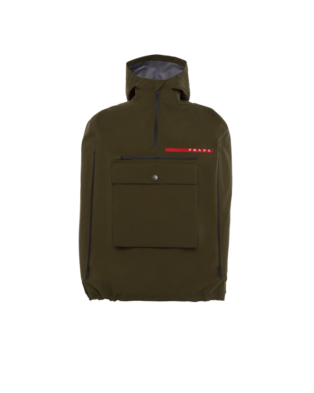 Prada Gore-tex Pro Jacket Military Green | 5982EKCNH