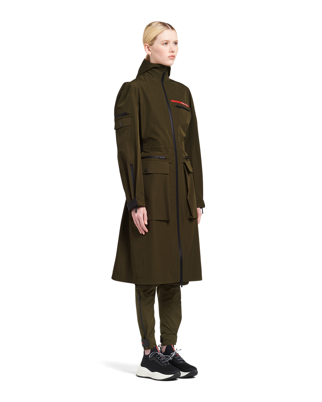 Prada Gore-tex Pro Jacket Military Green | 6974KQBGP