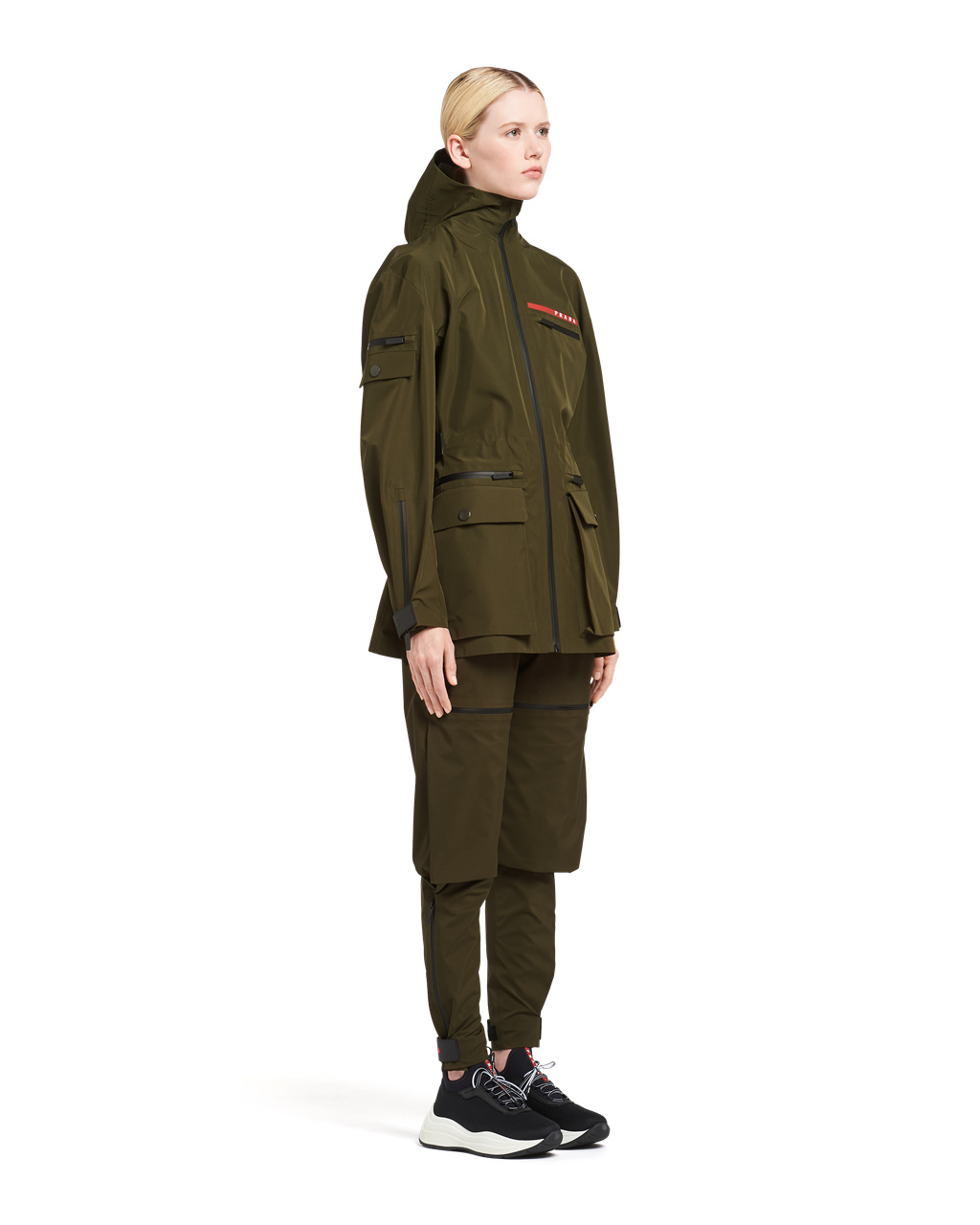 Prada Gore-tex Pro Jacket Military Green | 8503ANKMR