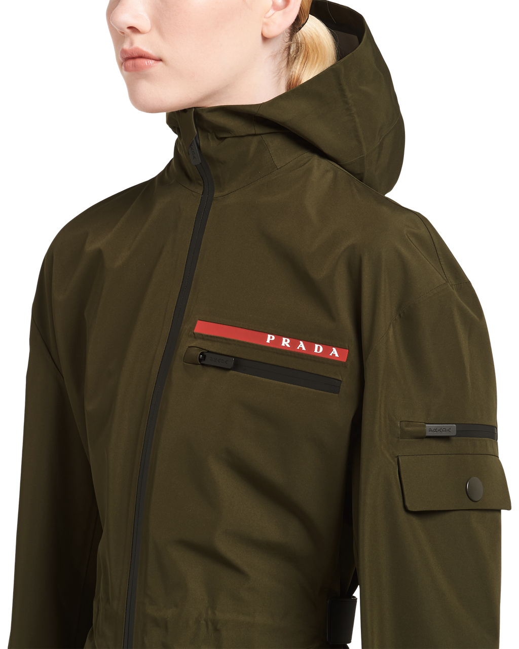 Prada Gore-tex Pro Jacket Military Green | 8503ANKMR