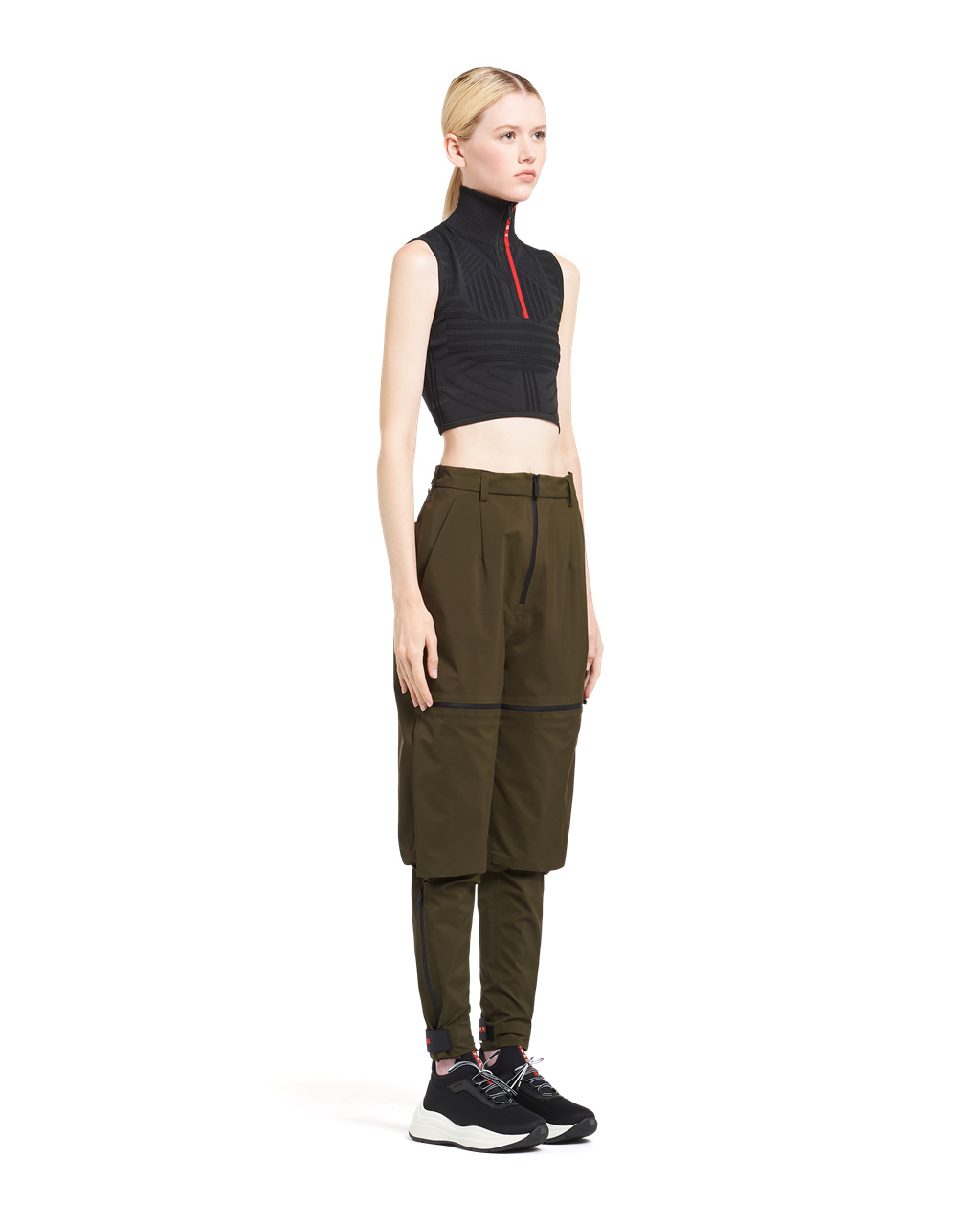 Prada Gore-tex Pro Pants Military Green | 1967ALZQJ