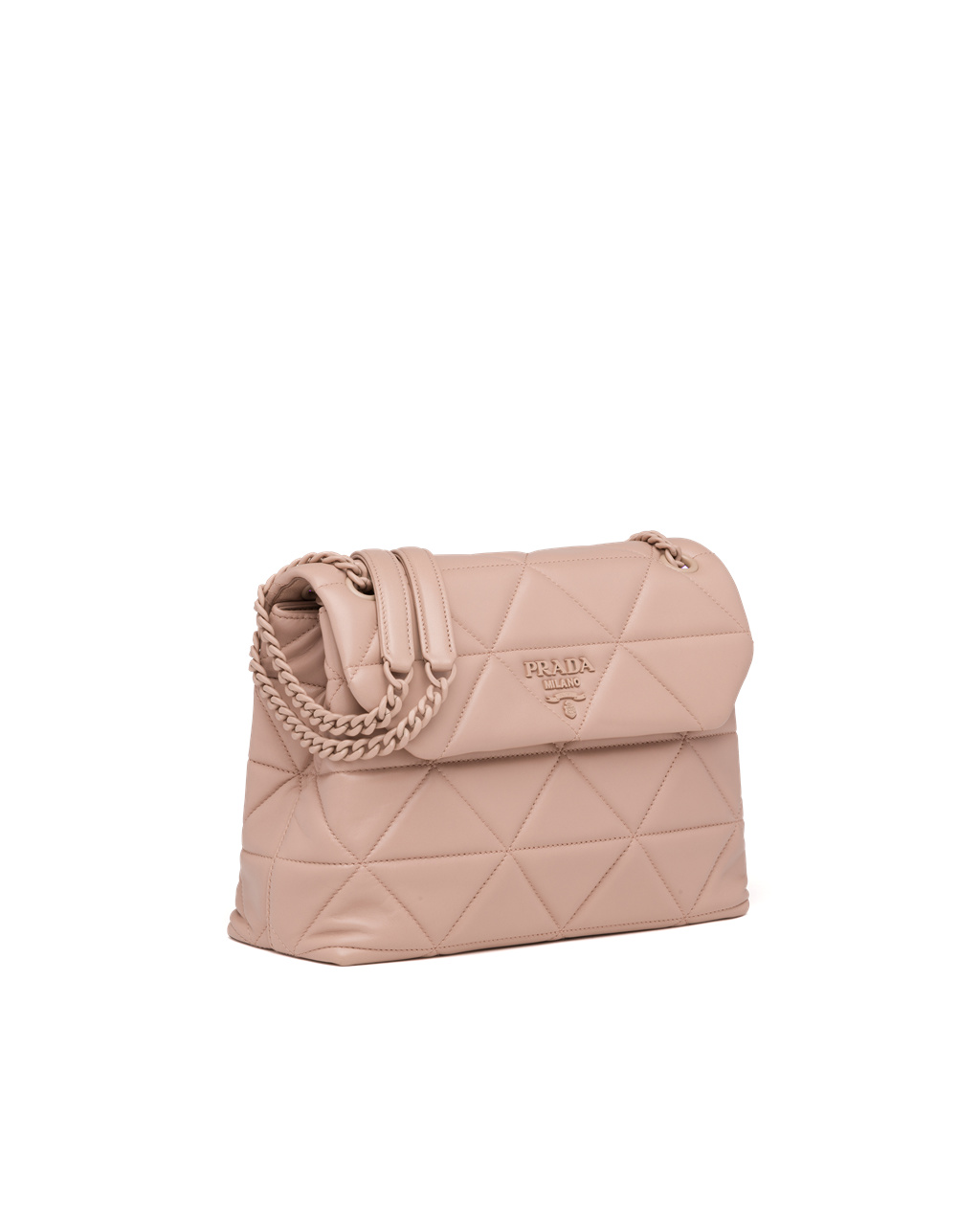 Prada Large Nappa Leather Prada Spectrum Bag Powder Beige | 9437CHUEA