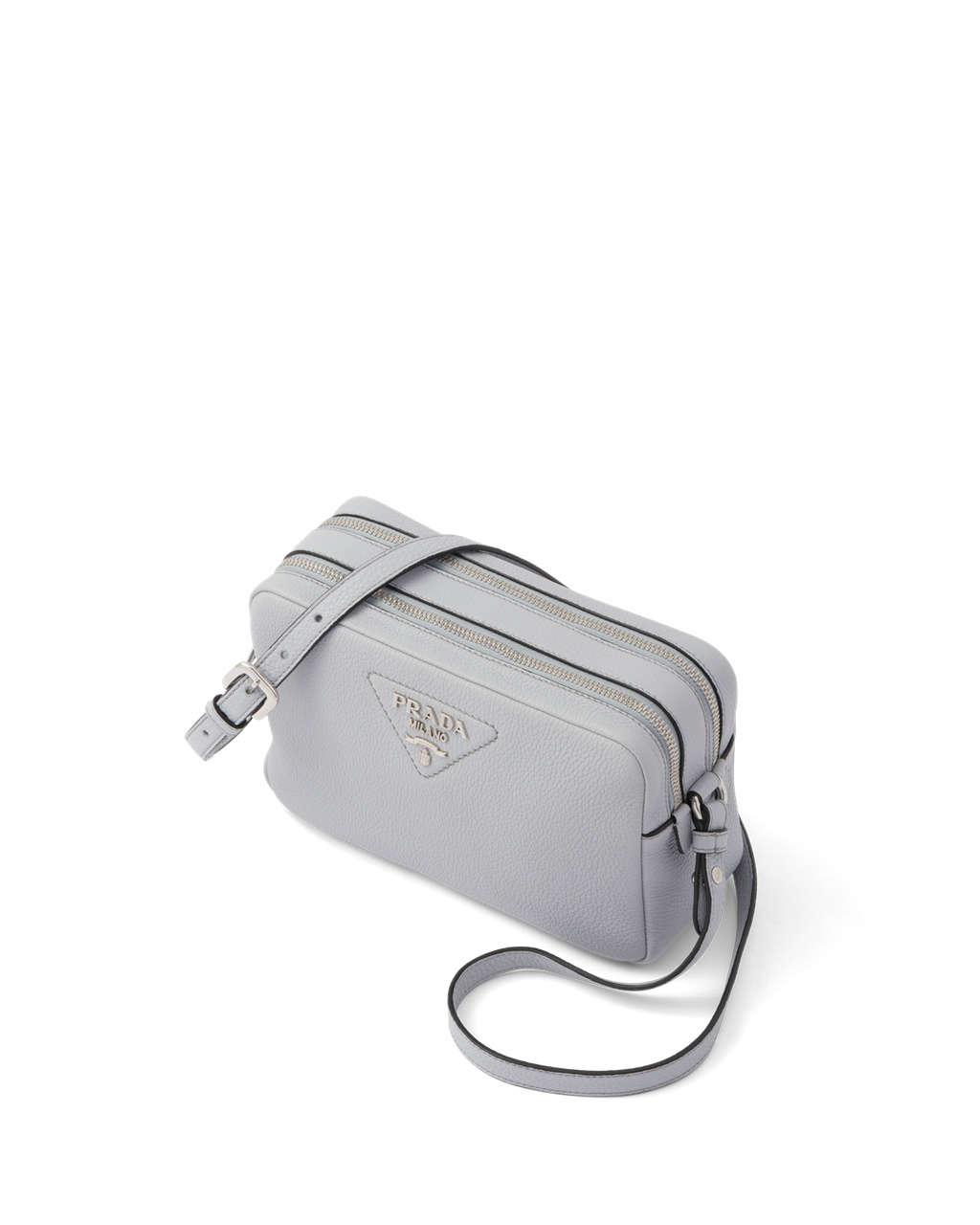 Prada Leather Bag With Shoulder Strap Cornflower | 6159PUHQV