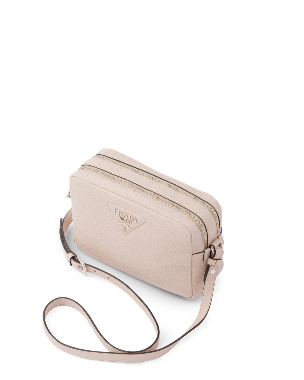 Prada Leather Bag With Shoulder Strap Water Lily | 8790APYWF