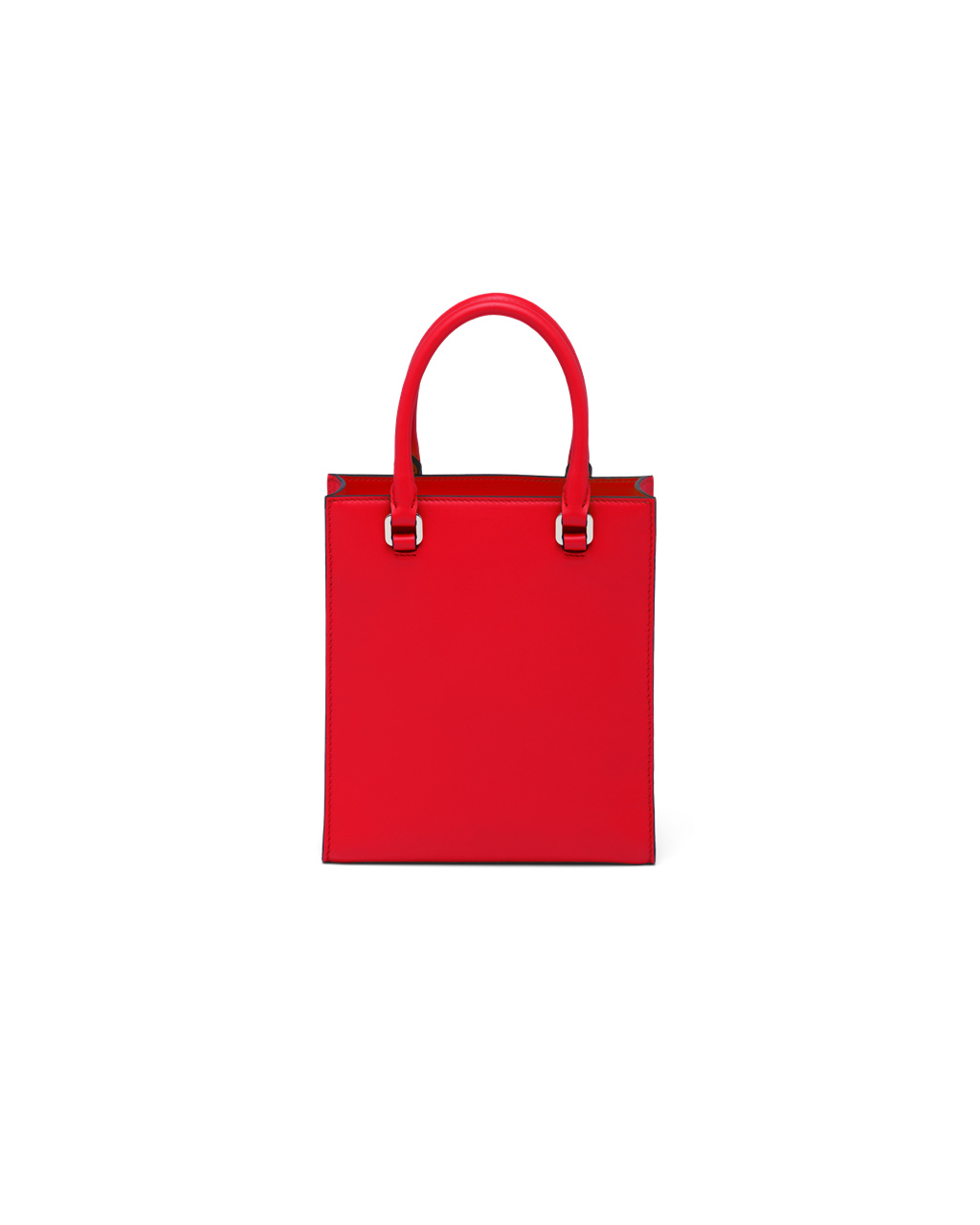 Prada Leather Handbag Red | 2670GYRBT