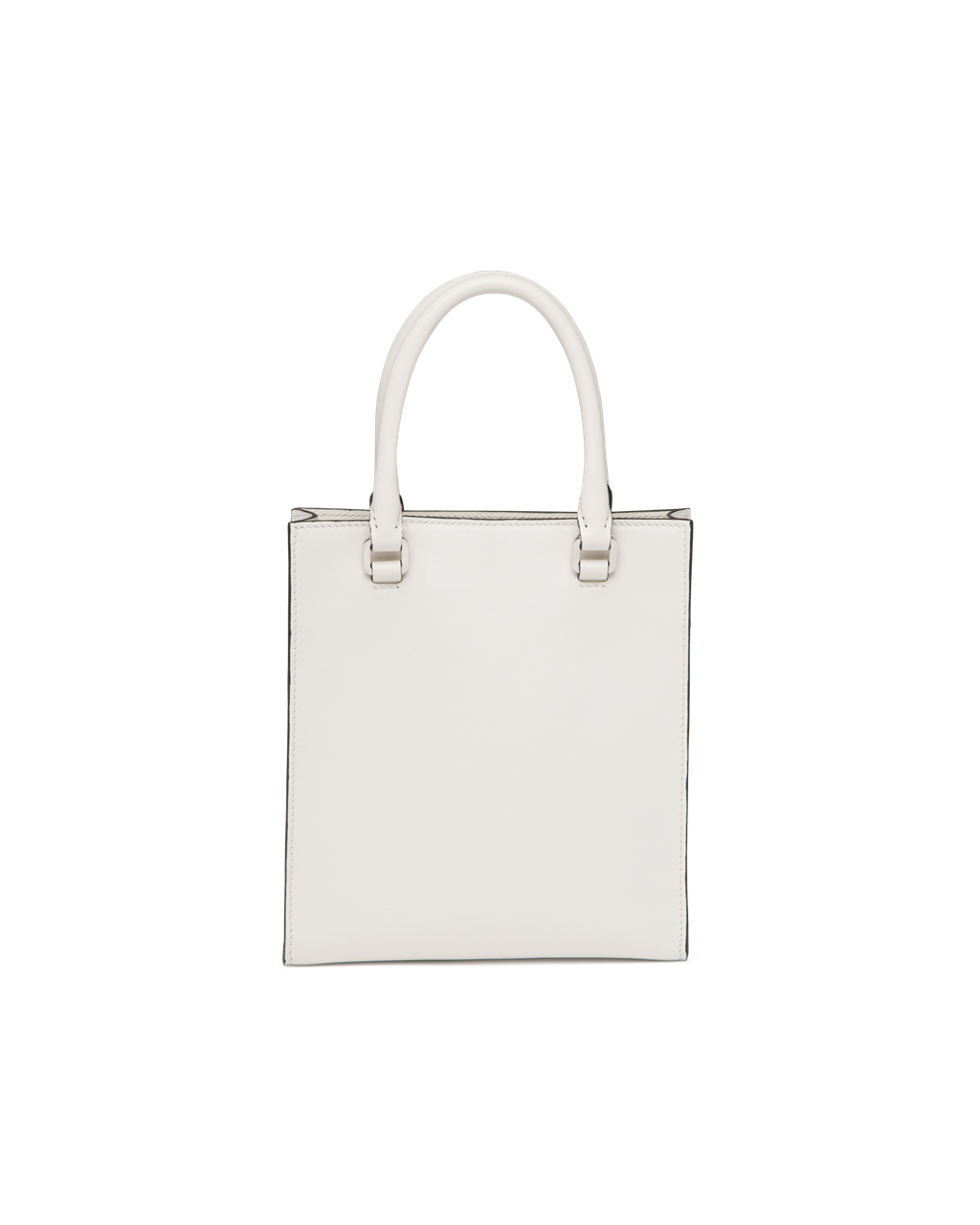 Prada Leather Handbag White | 3210FMWSJ