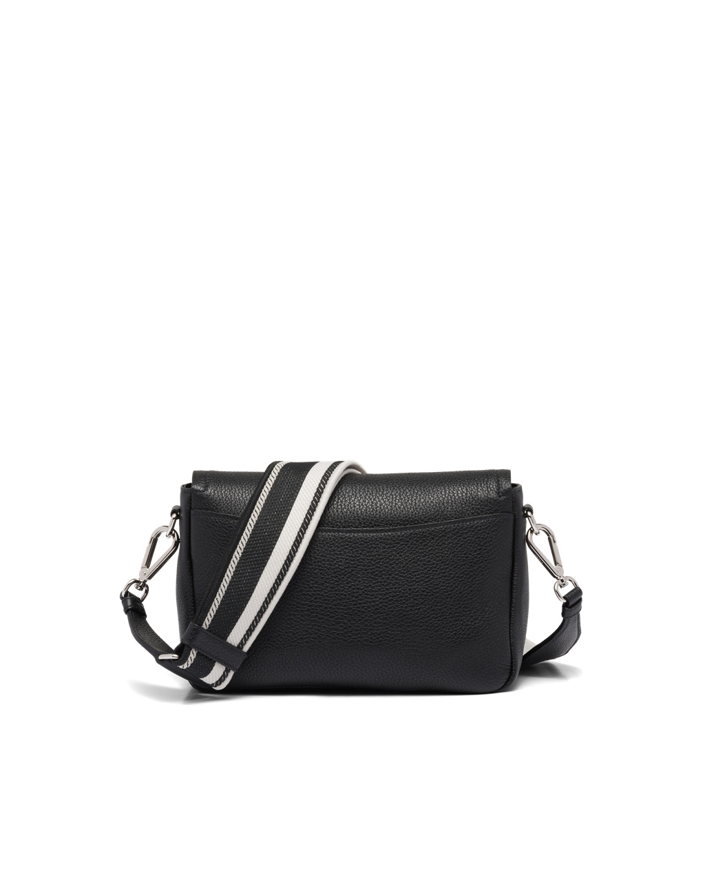 Prada Leather Shoulder Bag Black | 5017NVICJ