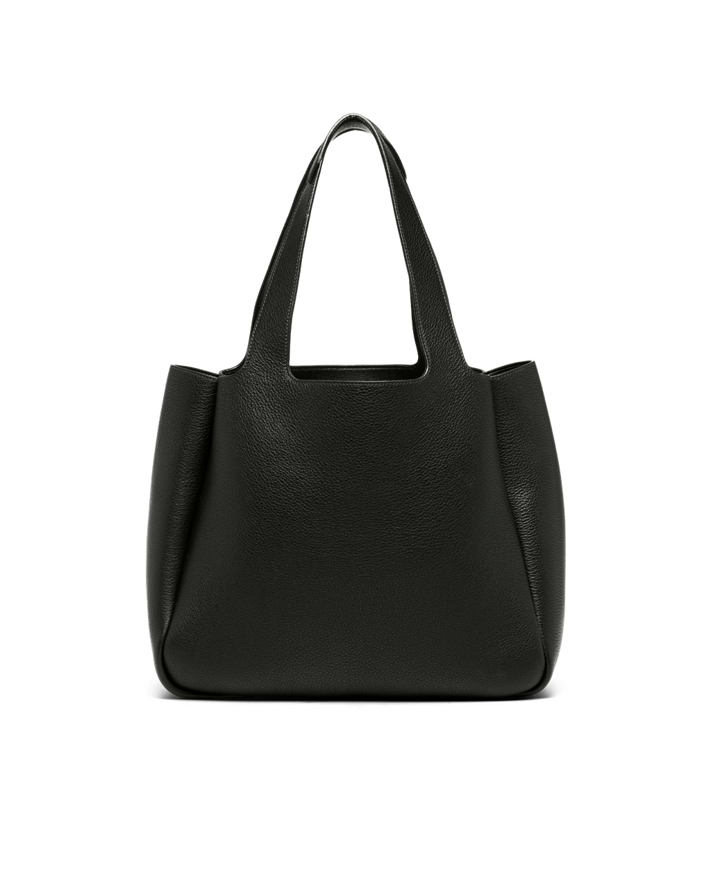 Prada Leather Tote Black | 4760WBAKZ