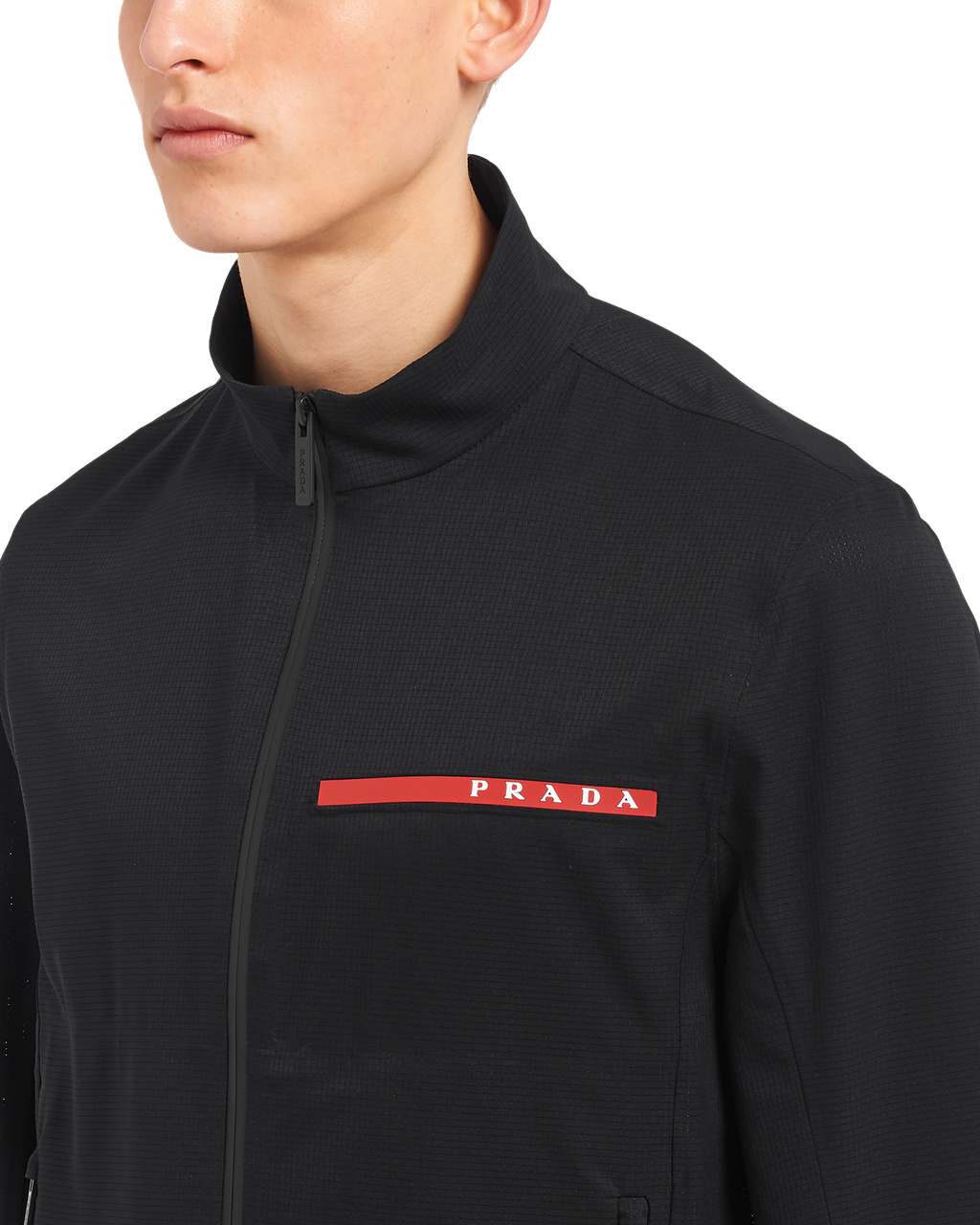 Prada Light Bi-stretch Jacket Black | 0185BGVJS