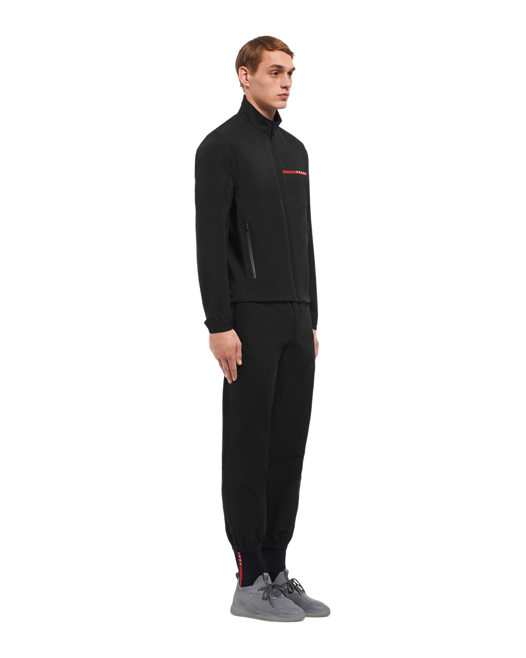 Prada Light Bi-stretch Jacket Black | 6234VUWFT