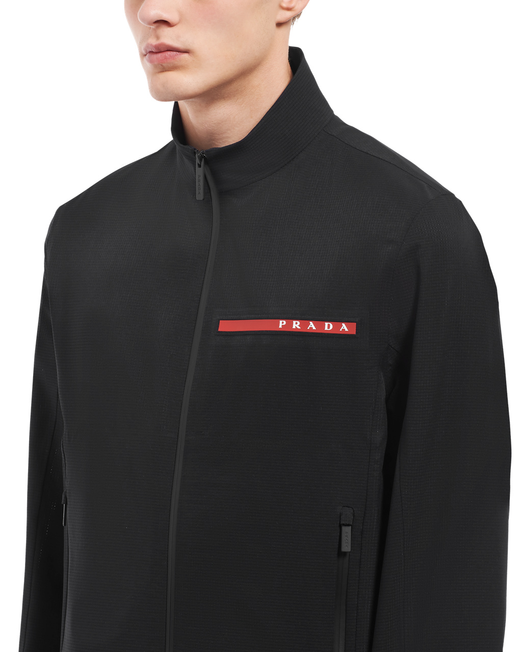 Prada Light Bi-stretch Jacket Black | 6234VUWFT