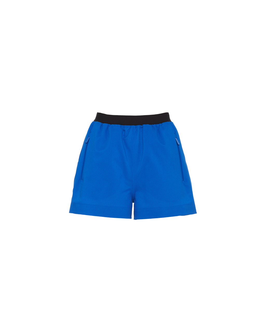 Prada Light Bi-stretch Shorts Cobalt Blue | 8074INXLF