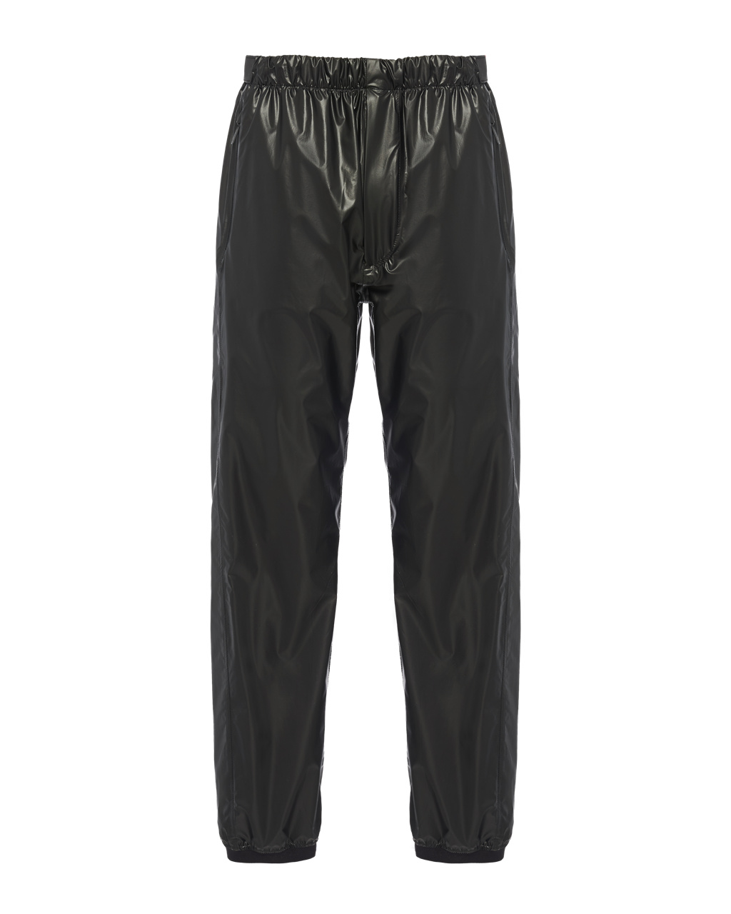 Prada Light Nylon Wide-leg Pants Black | 1527GEINF