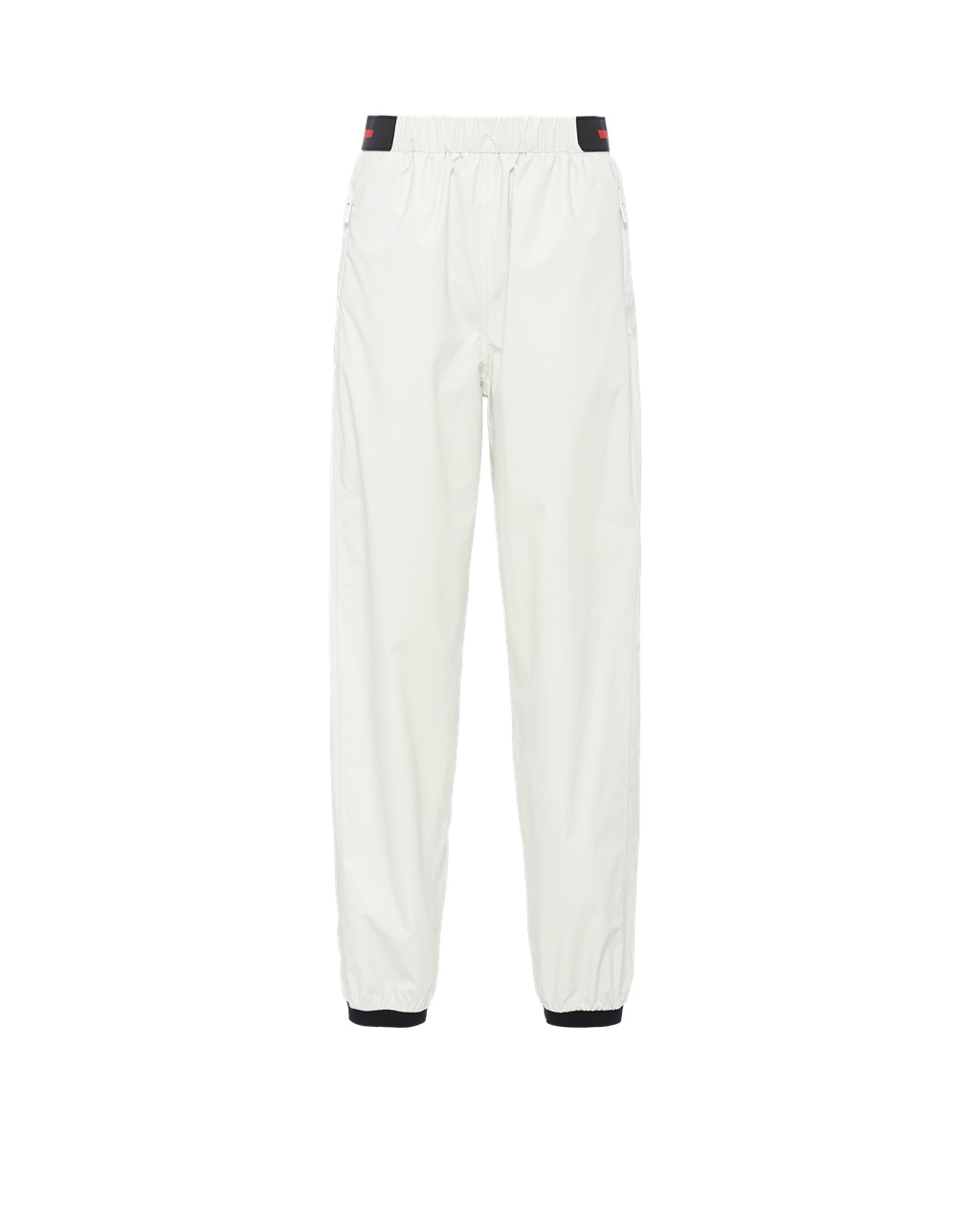 Prada Light Nylon Wide-leg Pants Chalk White | 8369FIKDV