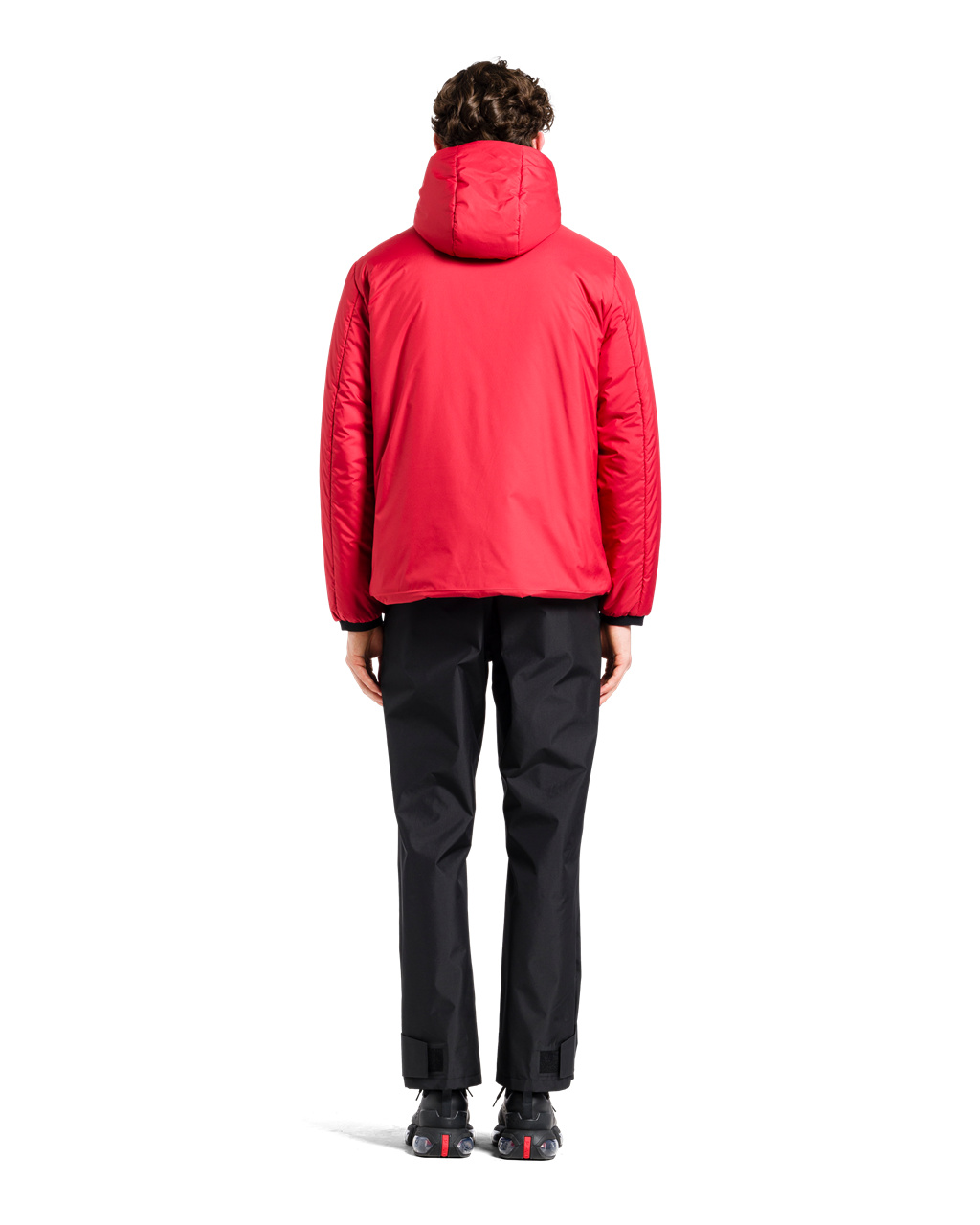 Prada Light Polyester Padded Jacket Red | 4719GXQTZ