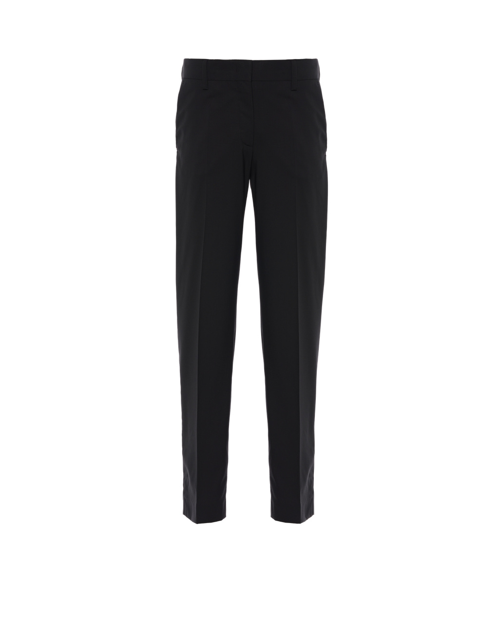 Prada Light Wool Trousers Black | 8207JWHZU