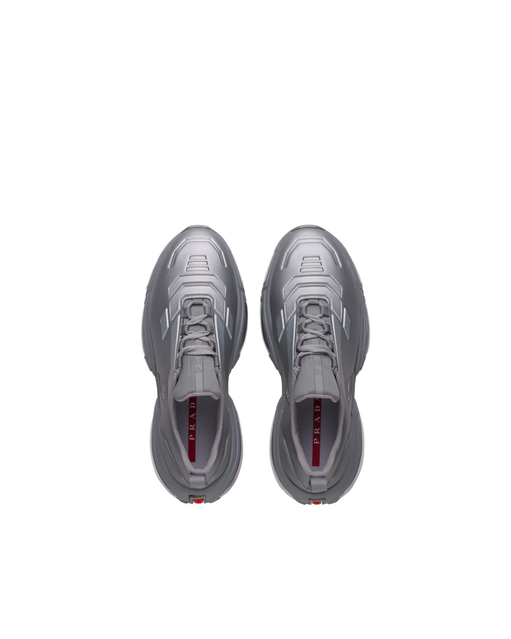 Prada Linea Rossa Collision 19 Lr Sneakers Steel Gray | 7132UDPZJ