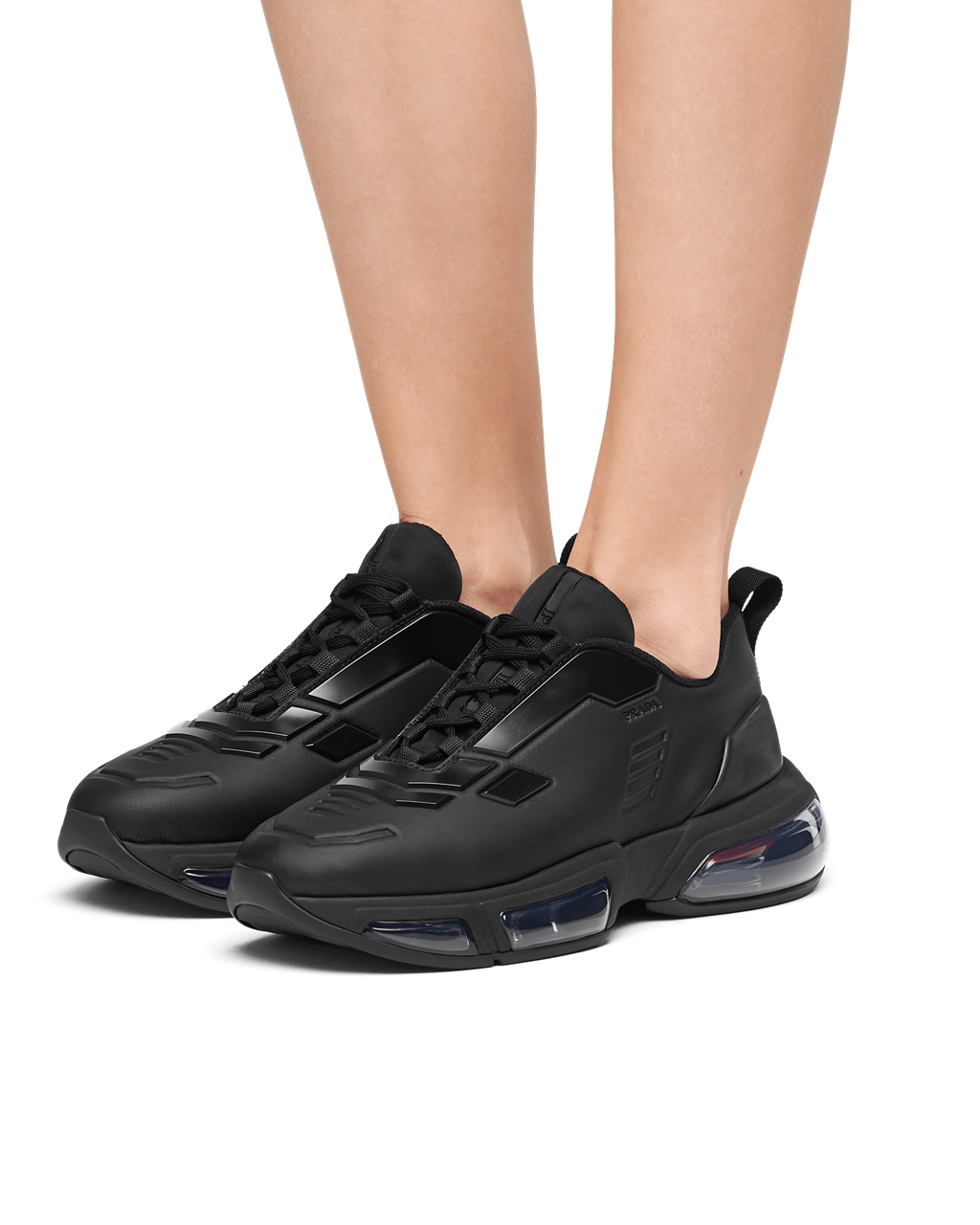 Prada Linea Rossa Collision 19 Lr Sneakers Black | 9314KDAIZ